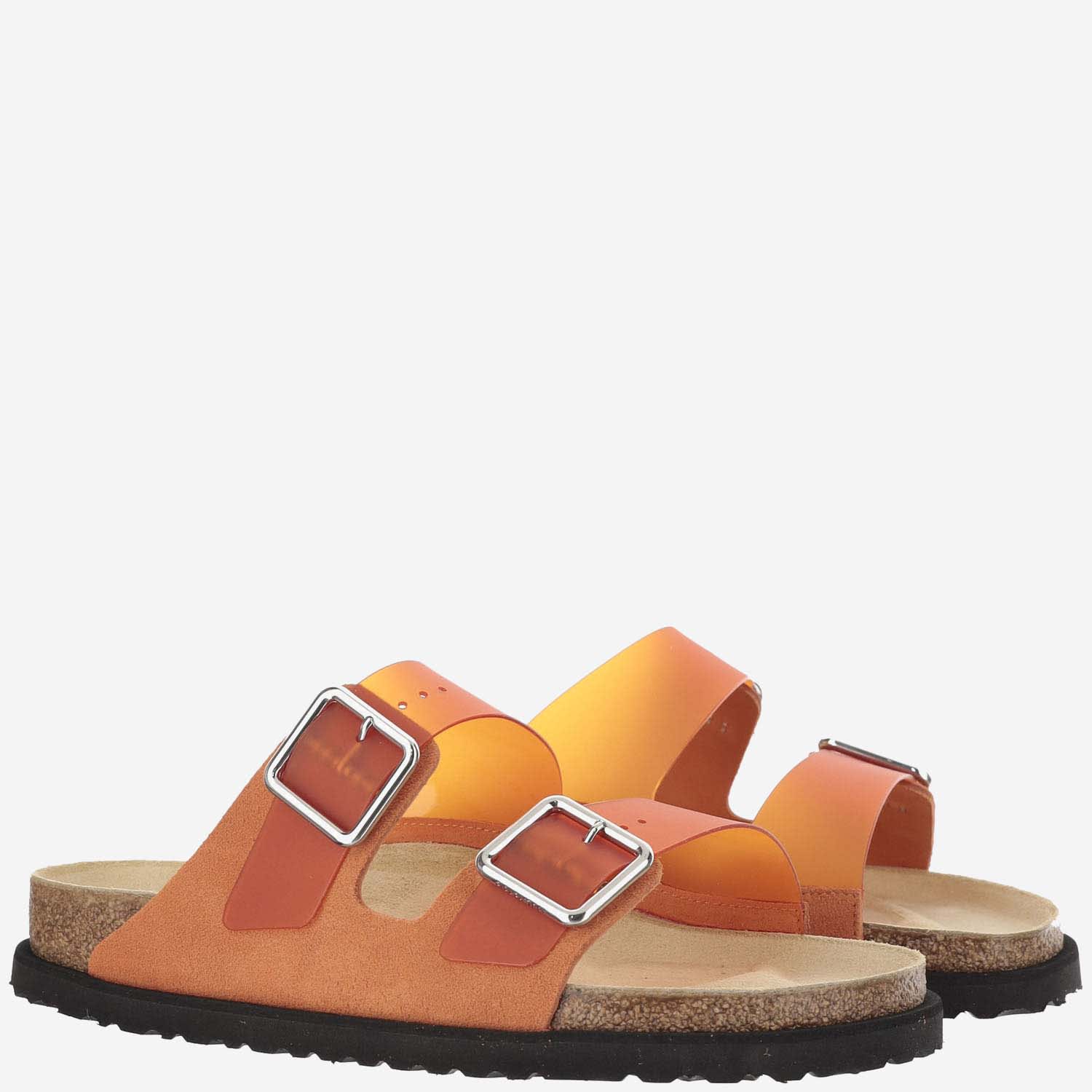 Shop Birkenstock Sandals 1774 Arizona In Orange