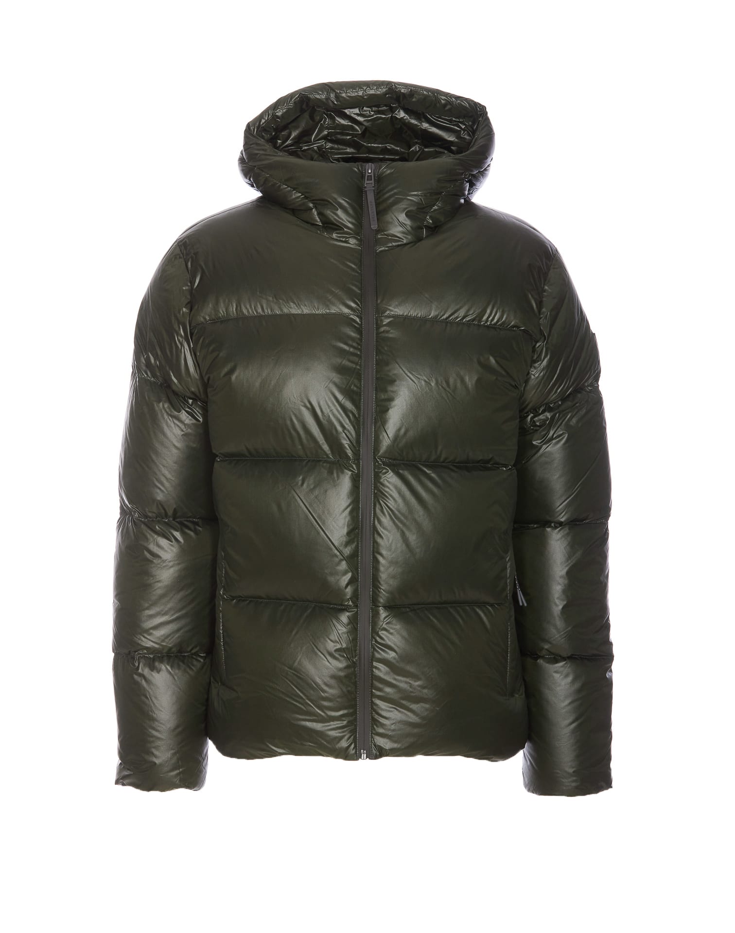 Shop Belstaff Resolve Down Jacket In Green