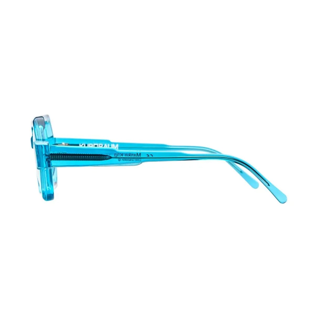 Shop Kuboraum Maske K38 Tq Turquoise Glasses In Turchese