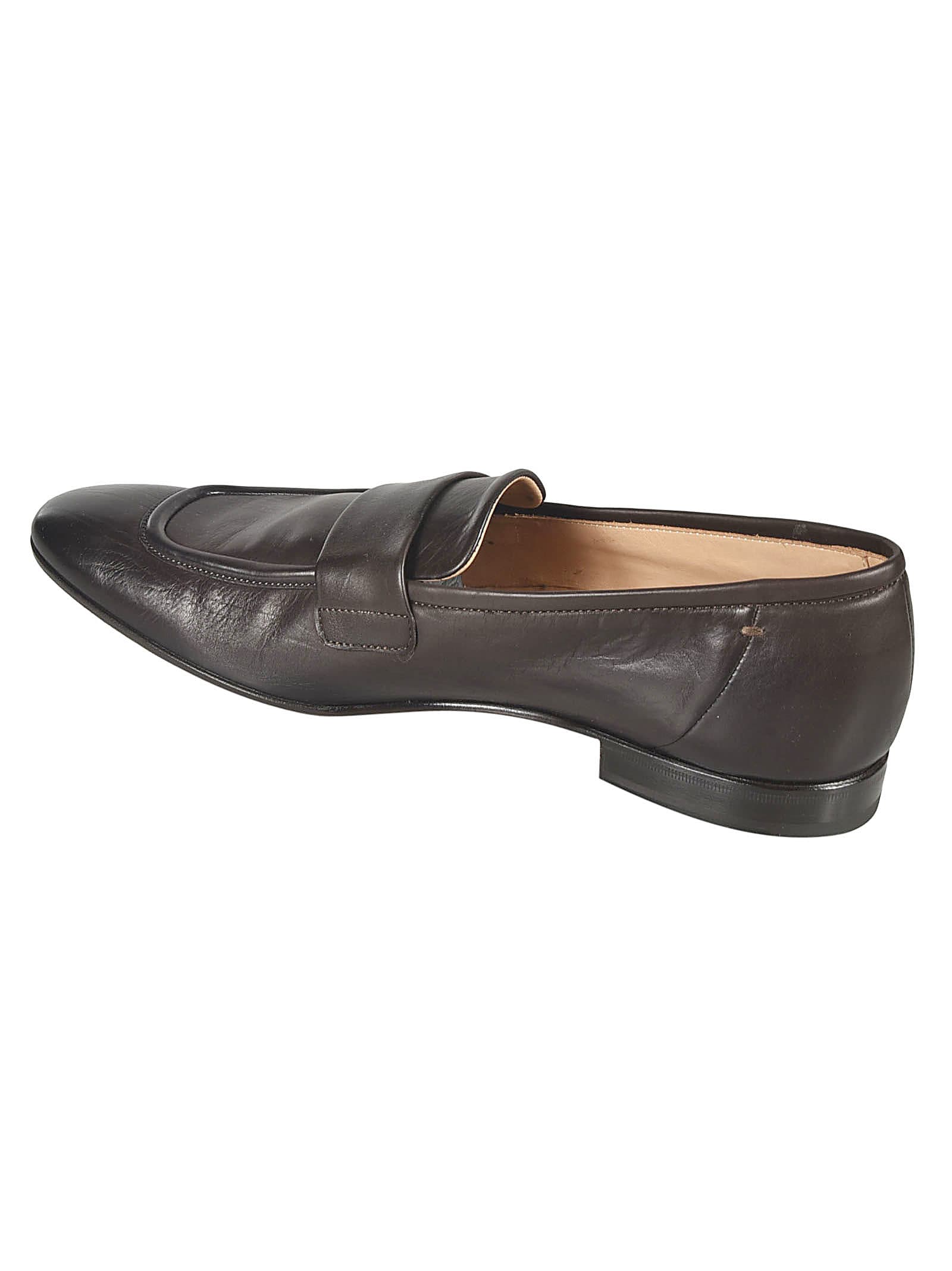 Shop Lidfort Foulard Loafers In Black