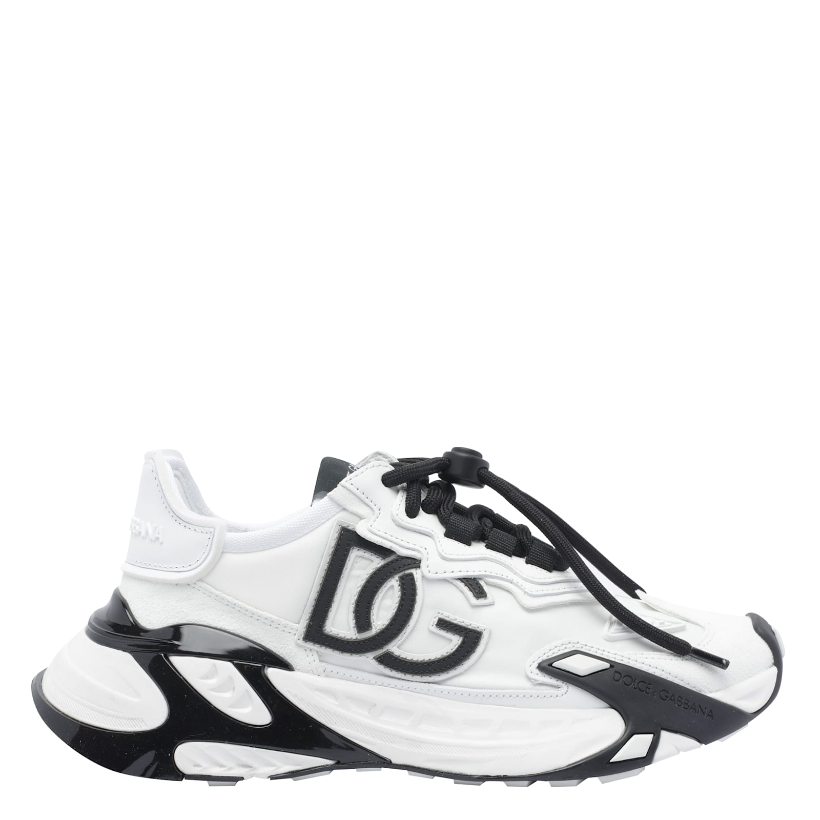 Dolce & Gabbana Day Faster Low-top Sneakers In Black