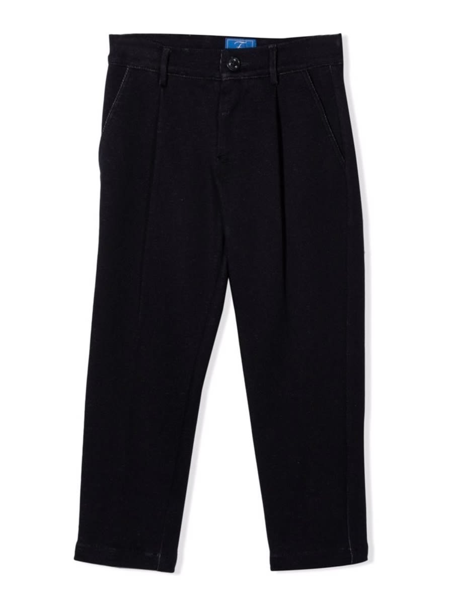 Shop Fay Slouchy Trouser In Blue