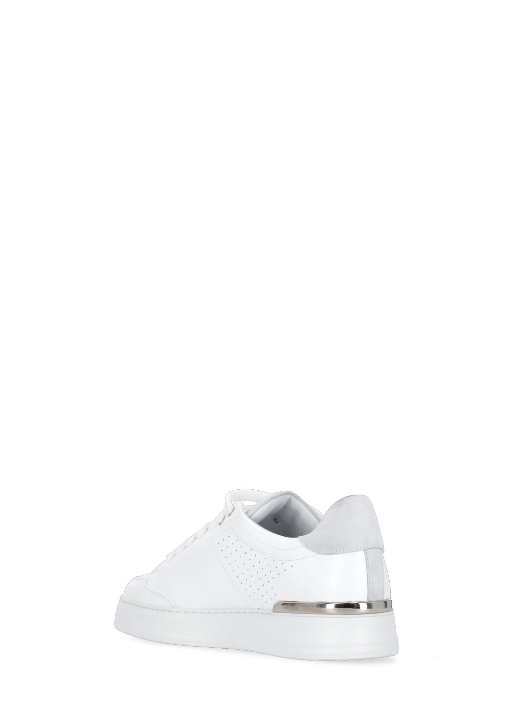 Shop Philipp Plein Lo-top Hexagon Sneakers In White