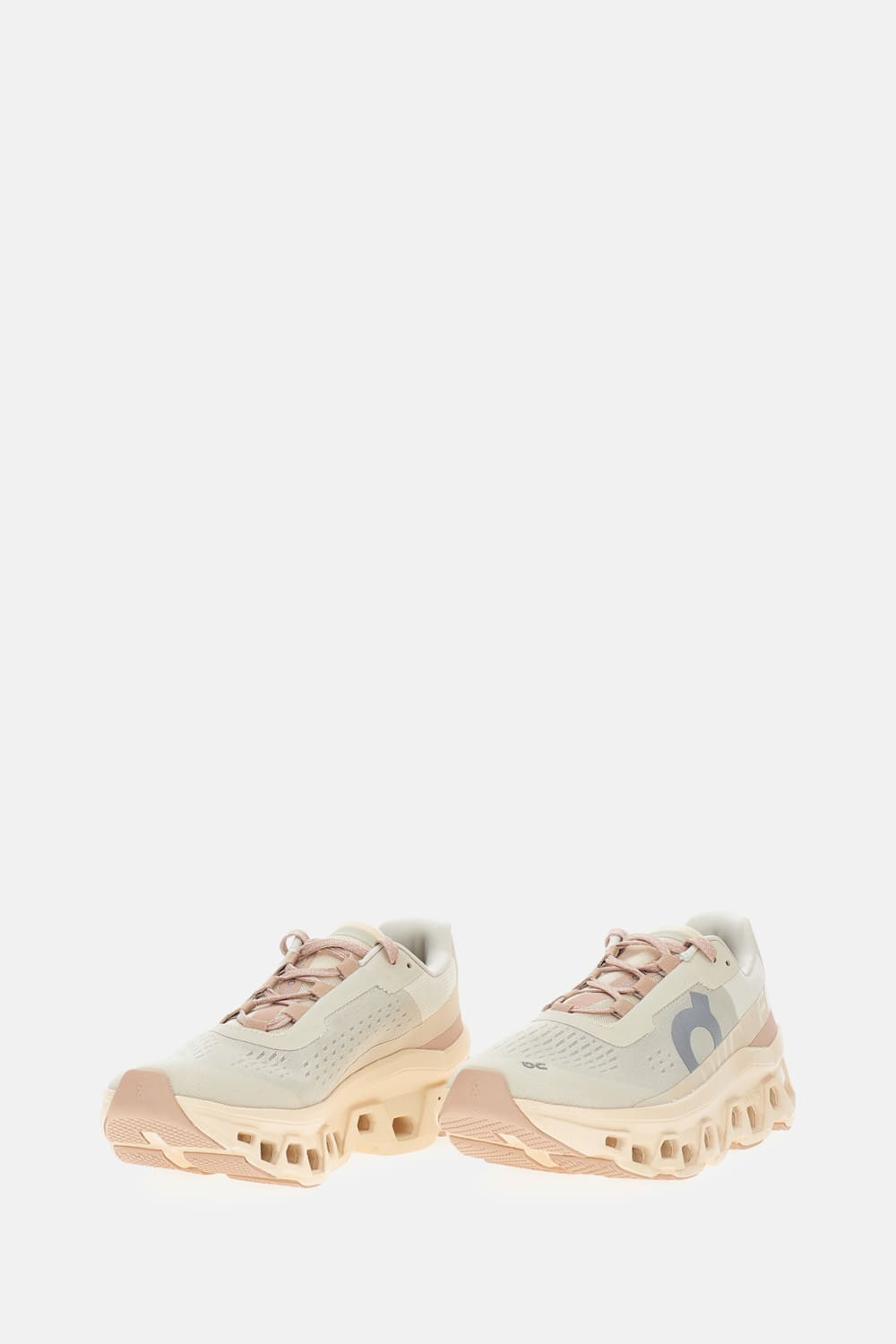 On Cloudmster 61.97785 Sneaker Womens Us 8.5 Mo Fawn Running Shoes Dwa570 In Neutral