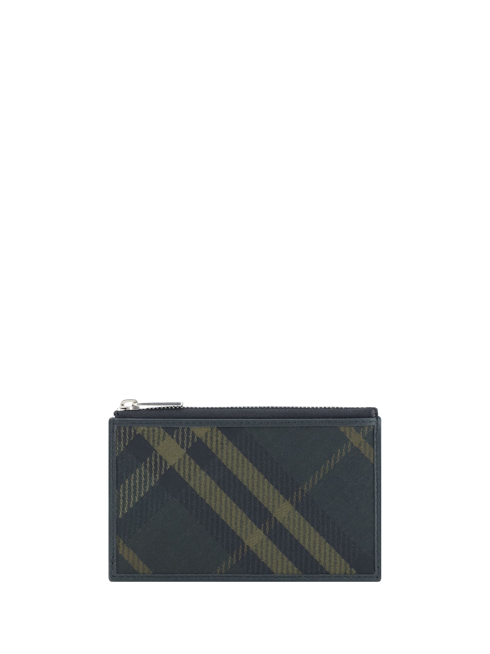 Shop Burberry Card Holder In Shadow