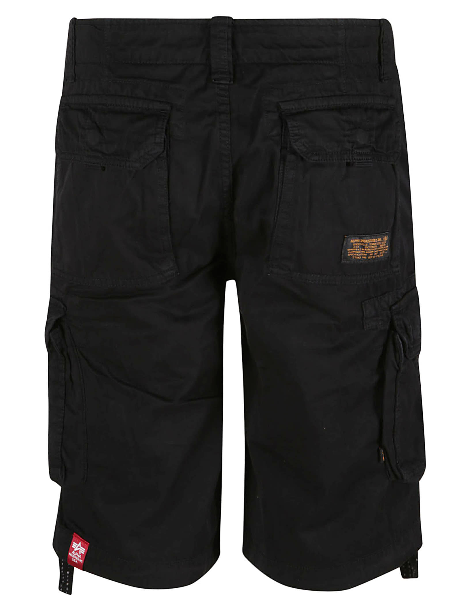Shop Alpha Industries Jet Shorts In Black