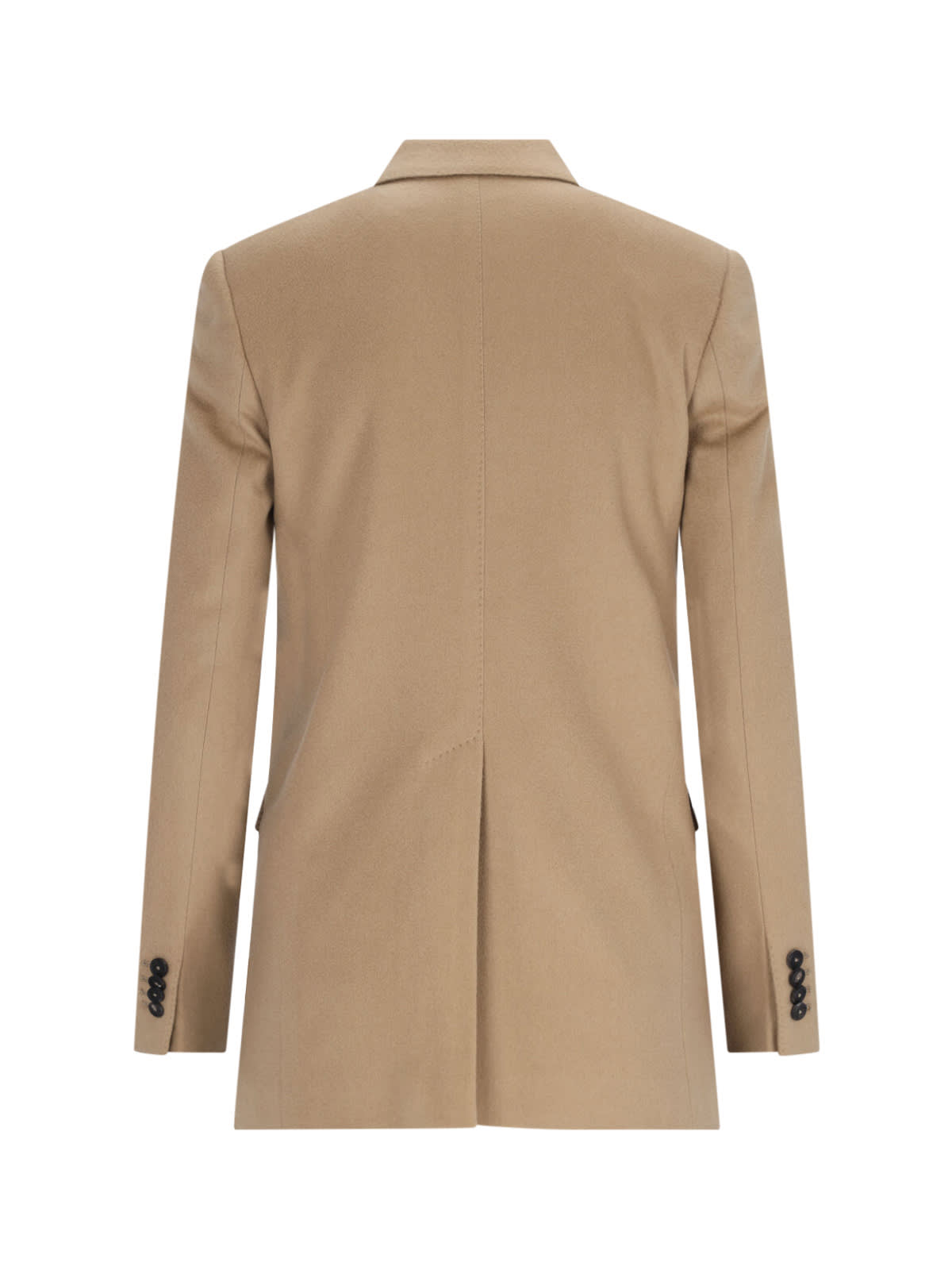 Shop Tagliatore Cashmere Double Breasted Blazer In Brown