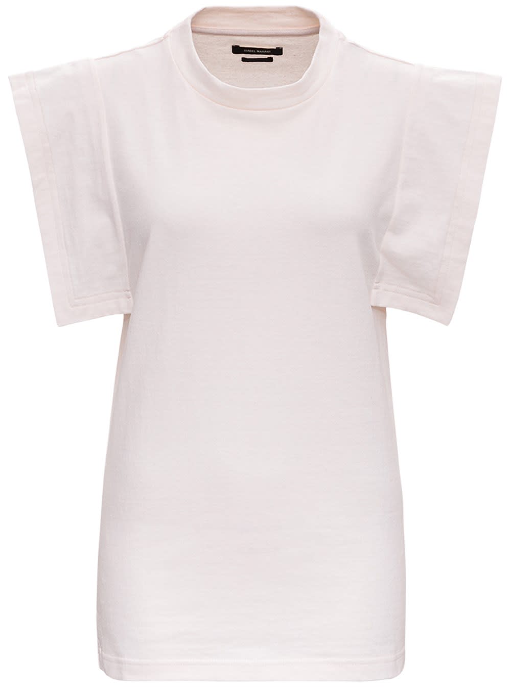 ISABEL MARANT ZELIPA COTTON T-SHIRT,TS077521P027I23EC