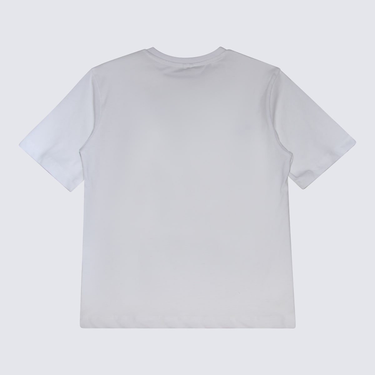 Shop Stella Mccartney White Multicolour Cotton T-shirt In Bianco