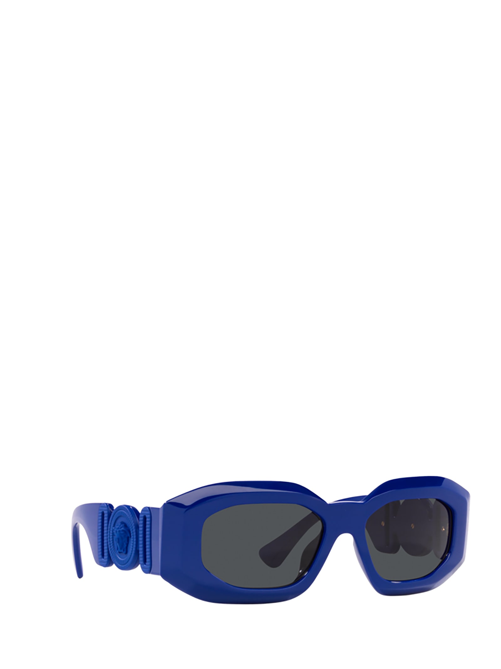 Shop Versace Ve4425u Blue Sunglasses