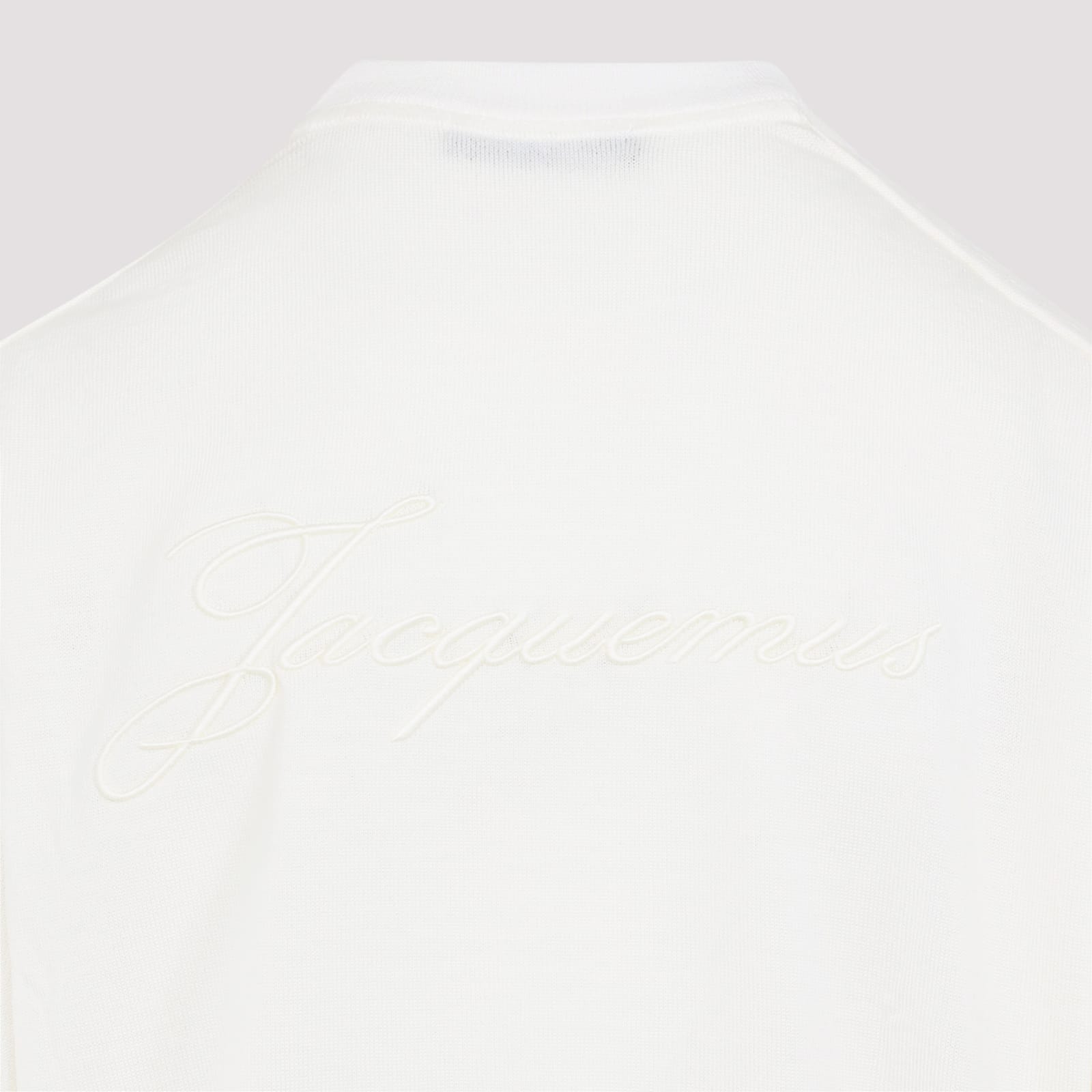 Jacquemus Le Brode Pullover In White