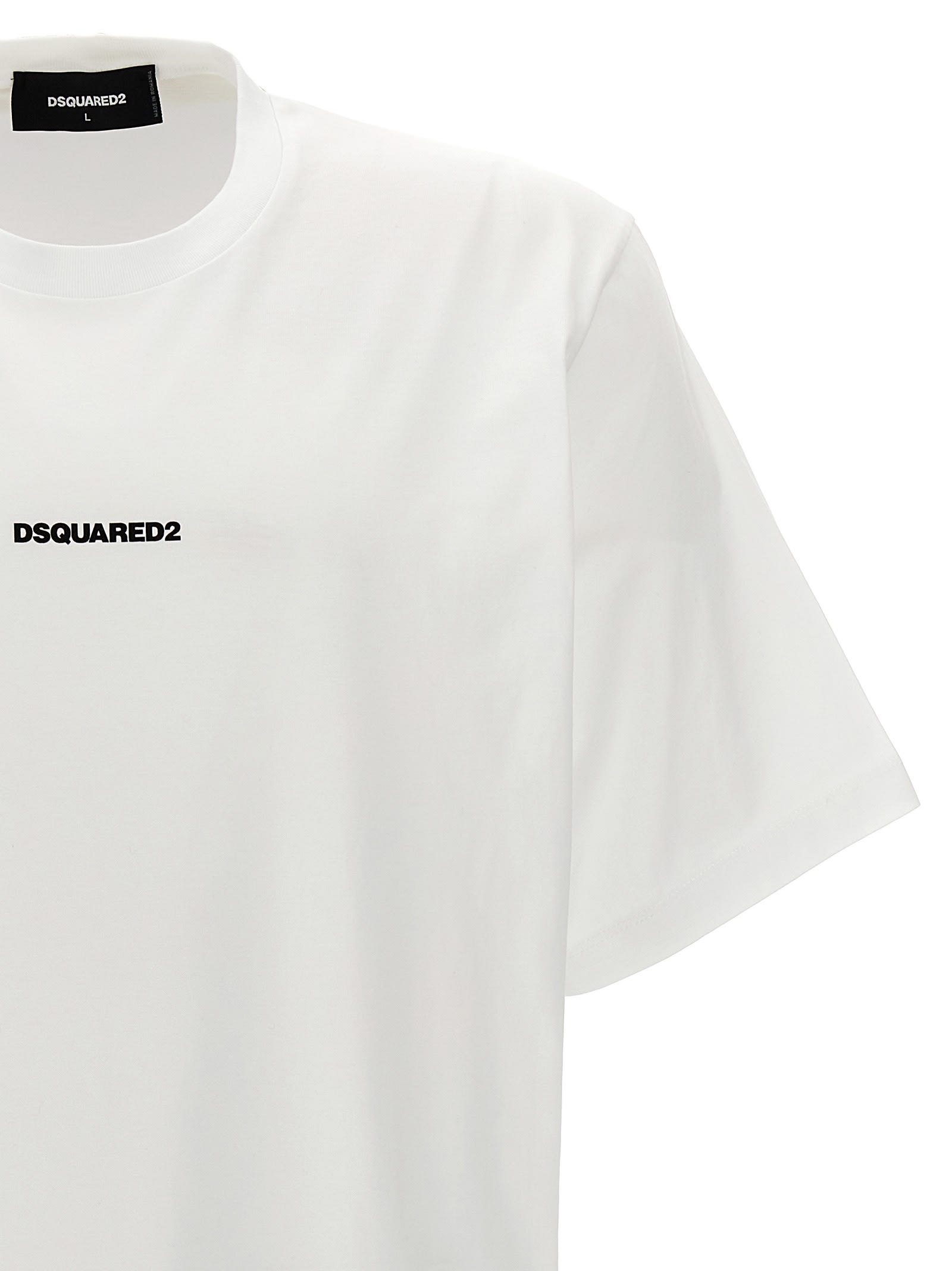 Shop Dsquared2 Logo T-shirt In White