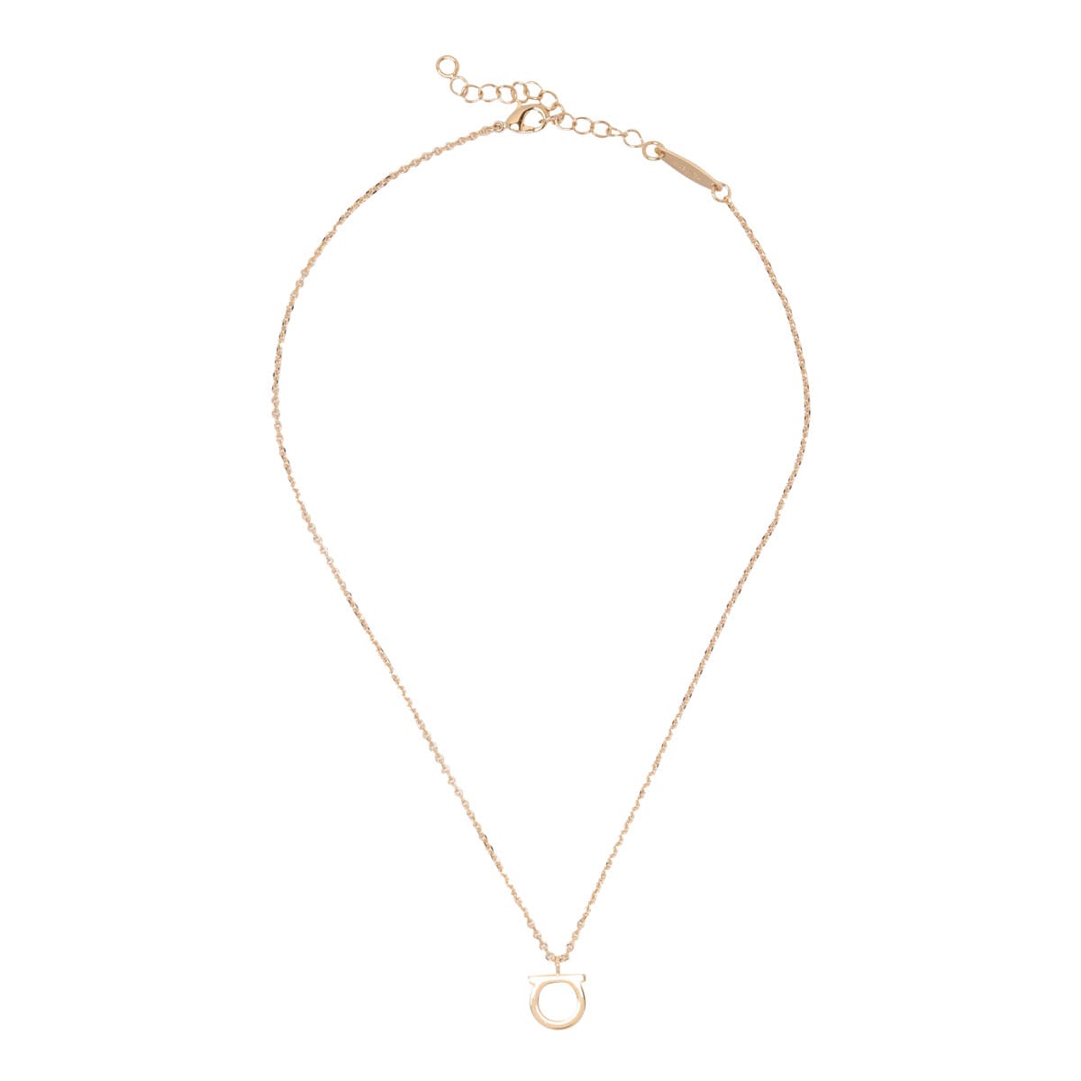Ferragamo Gancini Necklace In Gold