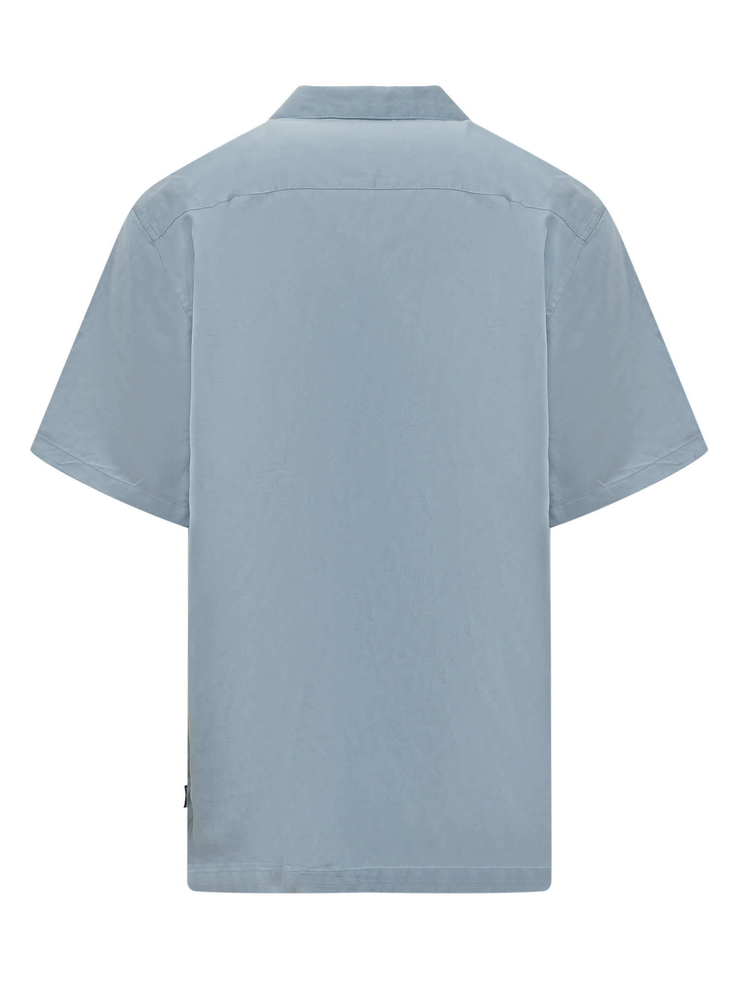 Shop Carhartt Durango Shirt In Frosted Blue/black