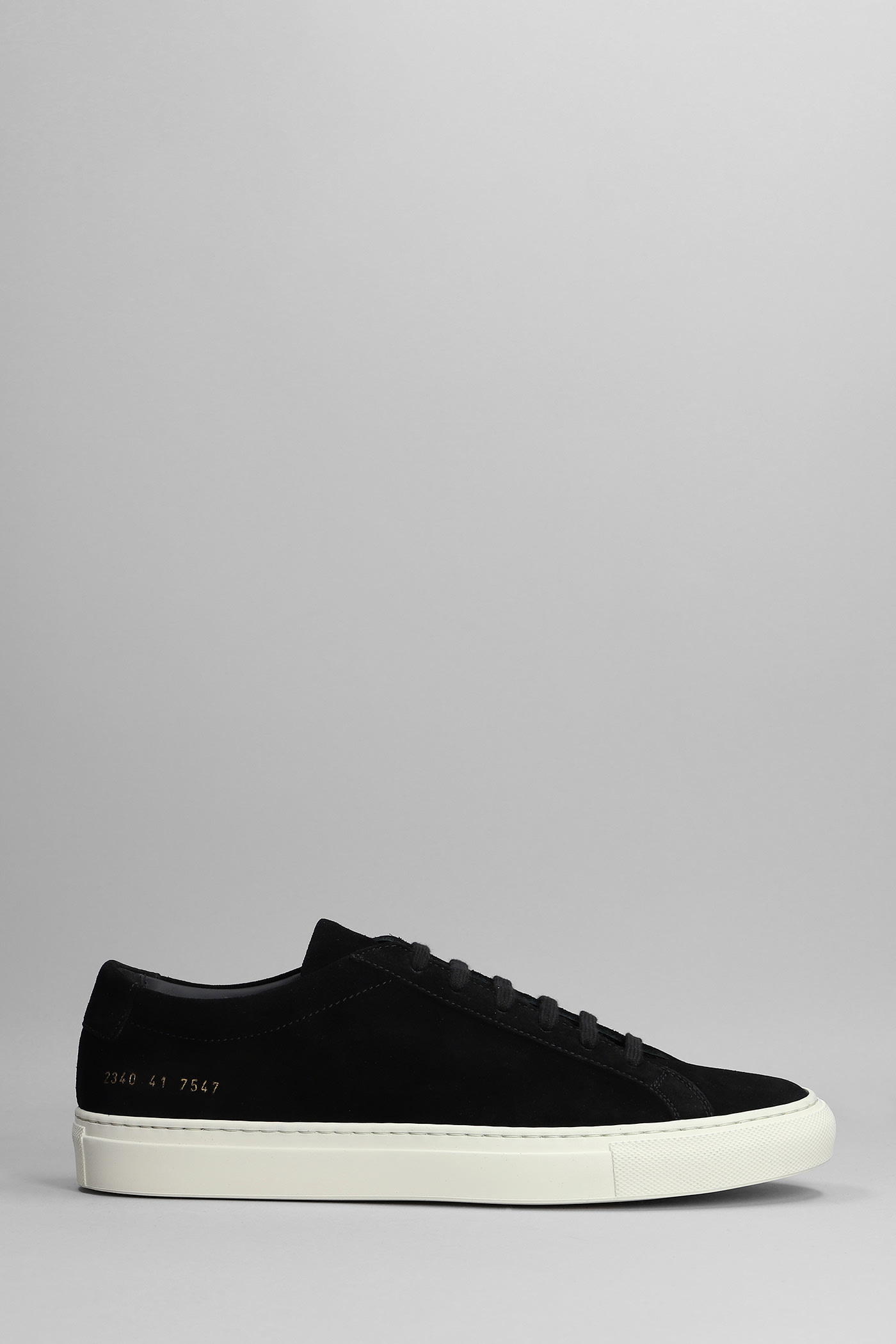 Common Projects Achilles Sneakers In Black Suede
