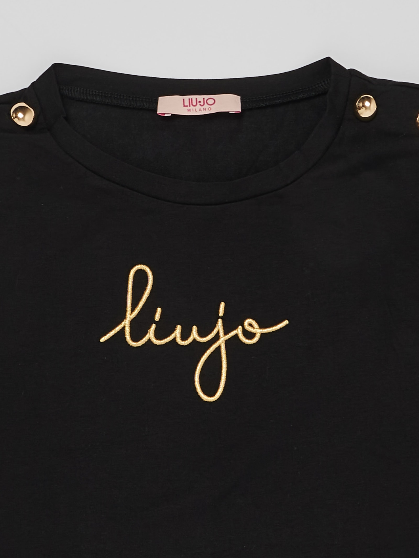 Shop Liu •jo T-shirt T-shirt In Nero