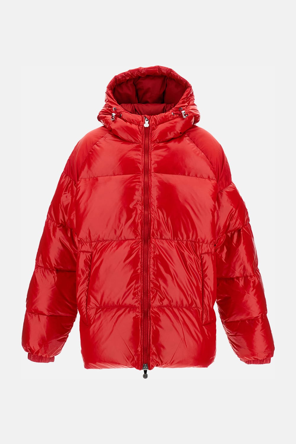 Pyrenex Sten Quilted Hooded Jacket And Cuffs In Red