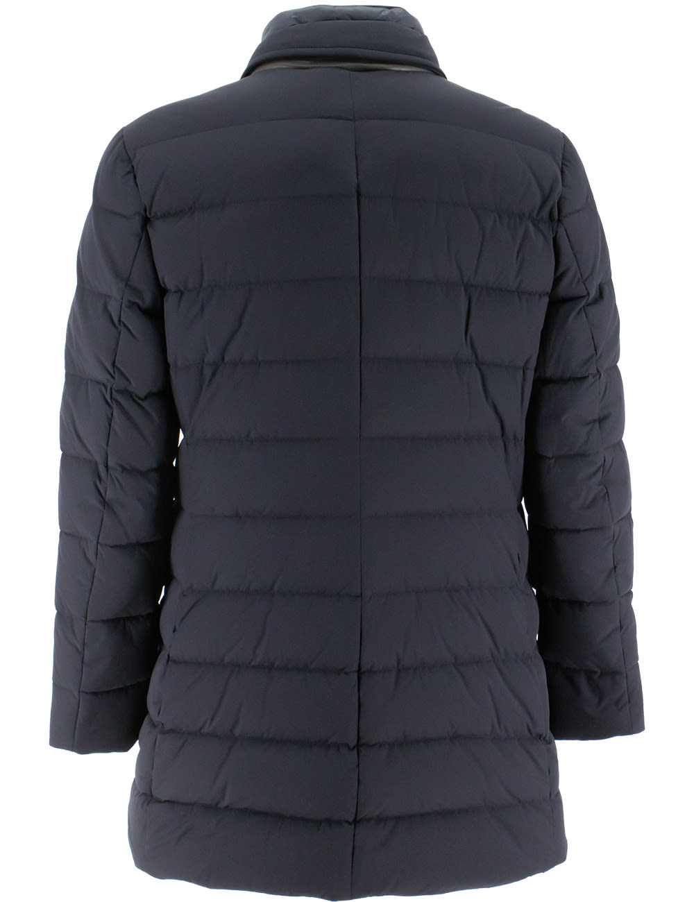 Shop Moorer Coat In Dark Blu