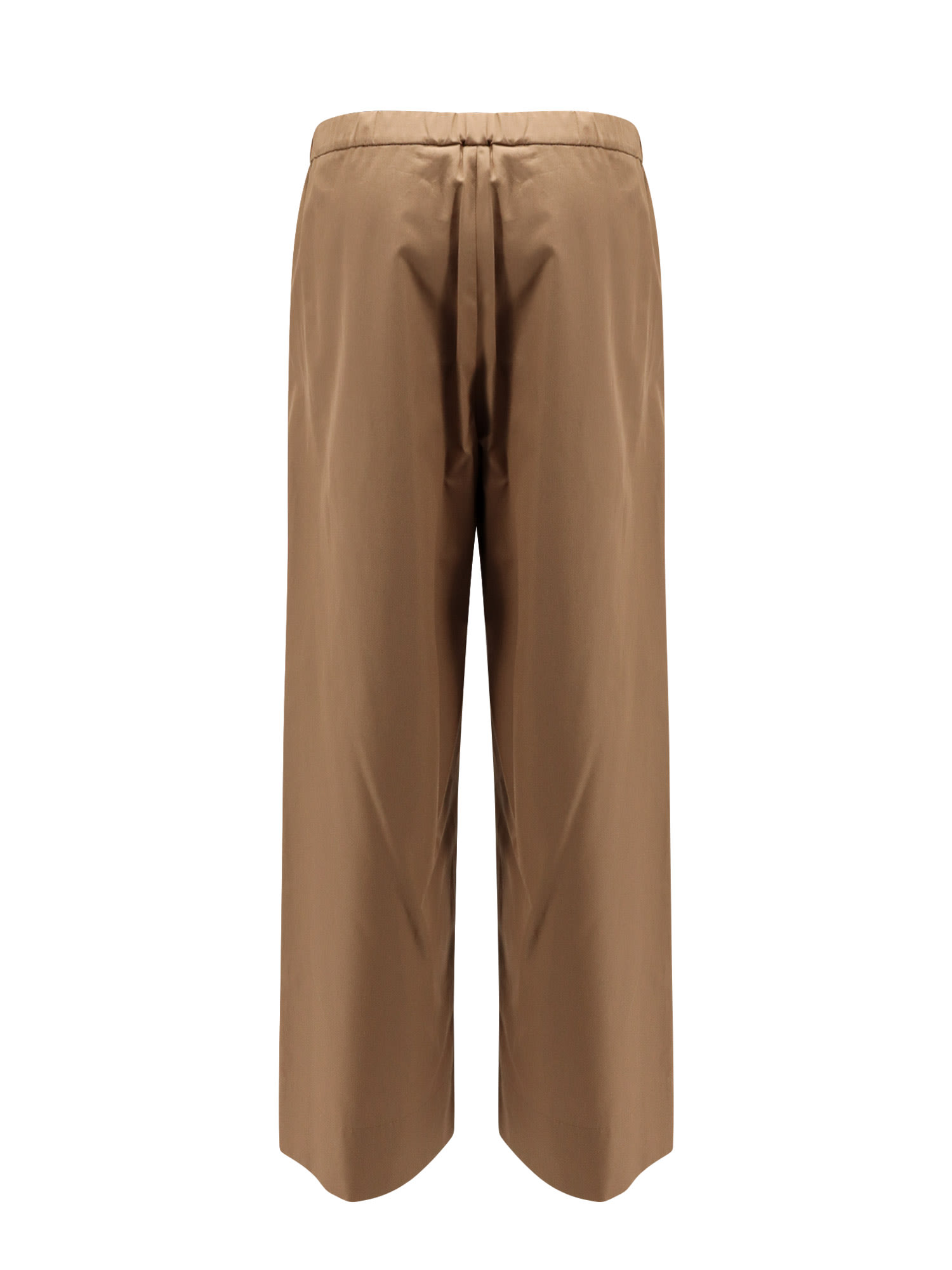 's Max Mara Paperbag-waist Trousers In Brown
