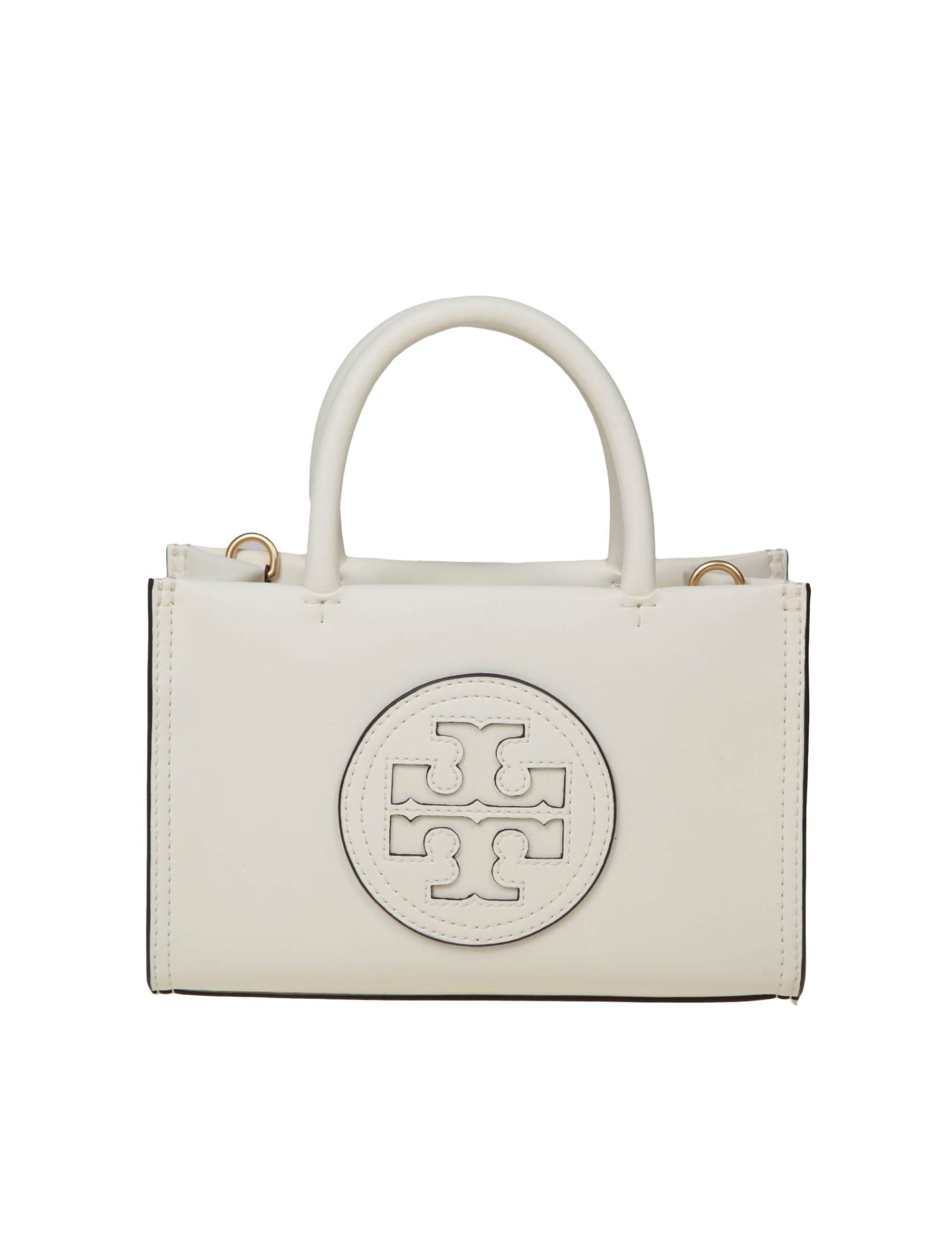 Shop Tory Burch Ella Bio Mini Tote Color White