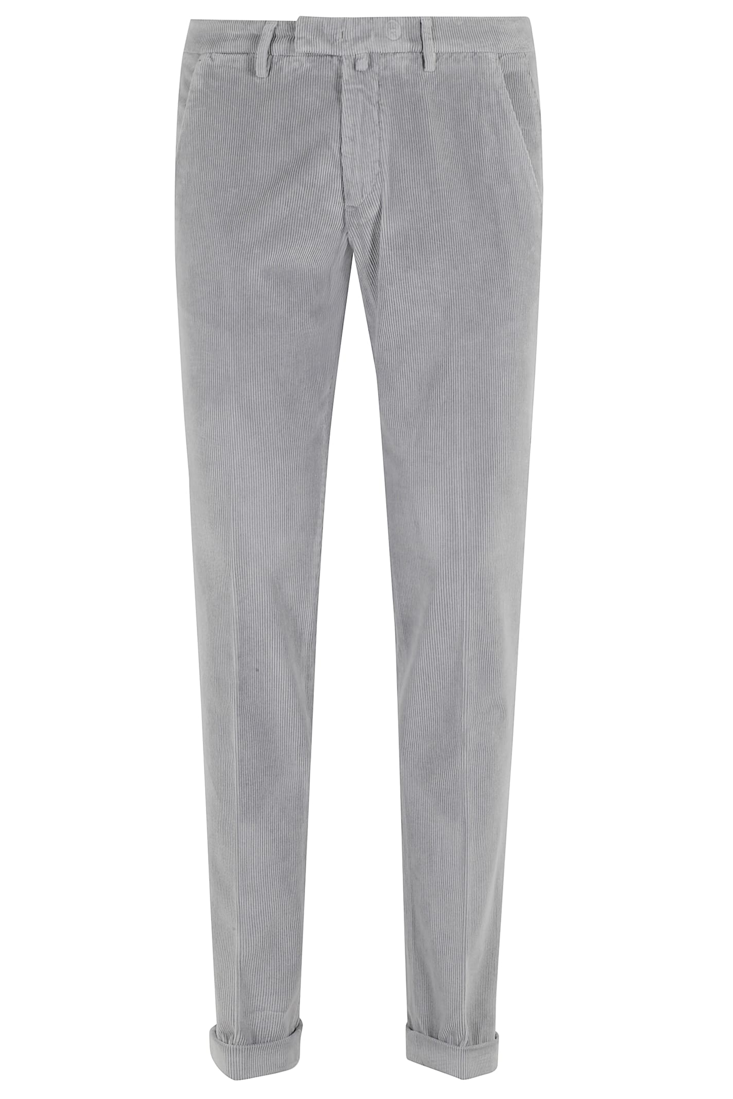 Briglia 1949 Pantalone Velluto Mille Righe In Gray