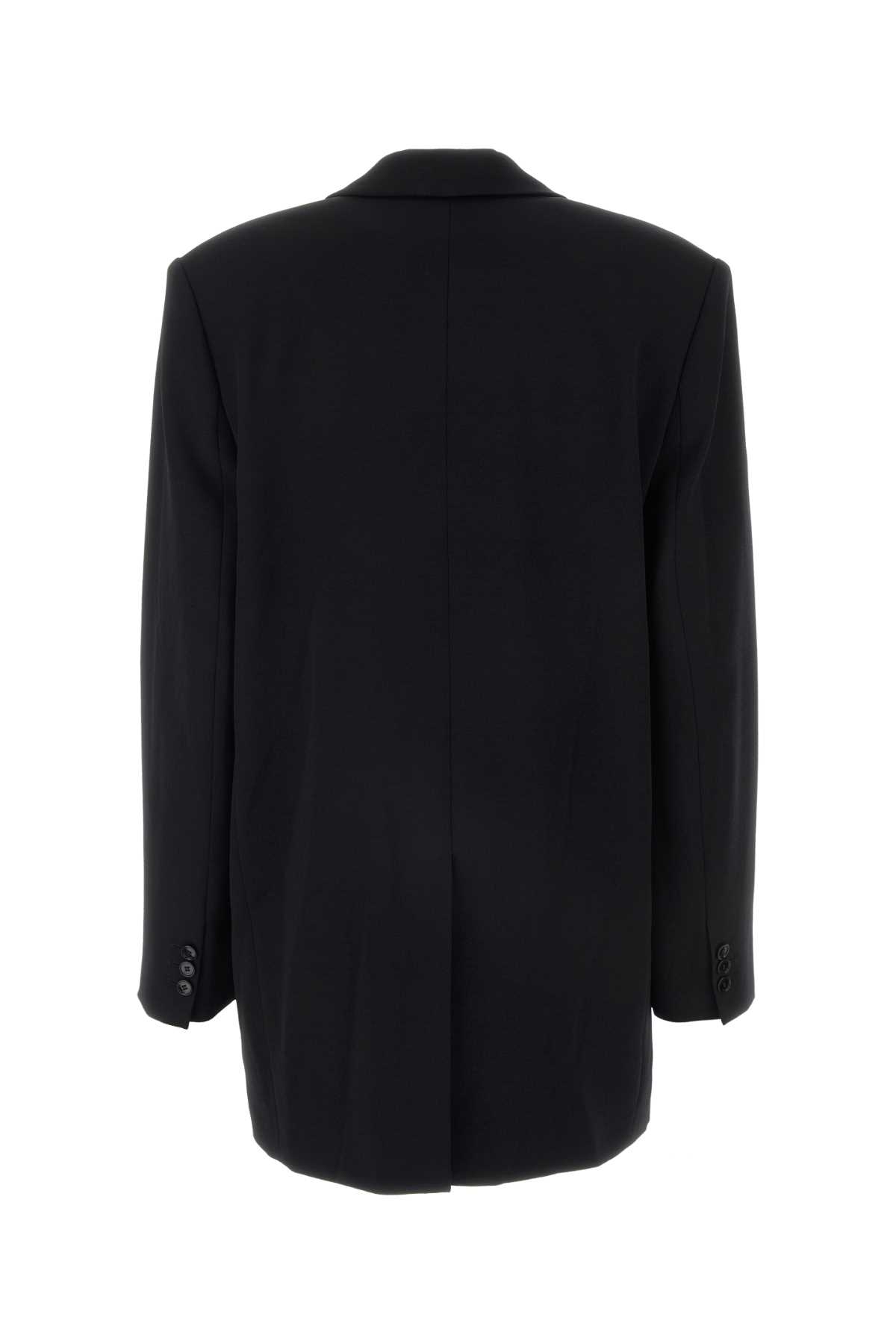 Isabel Marant Black Stretch Polyester Blend Oceany Blazer In Black