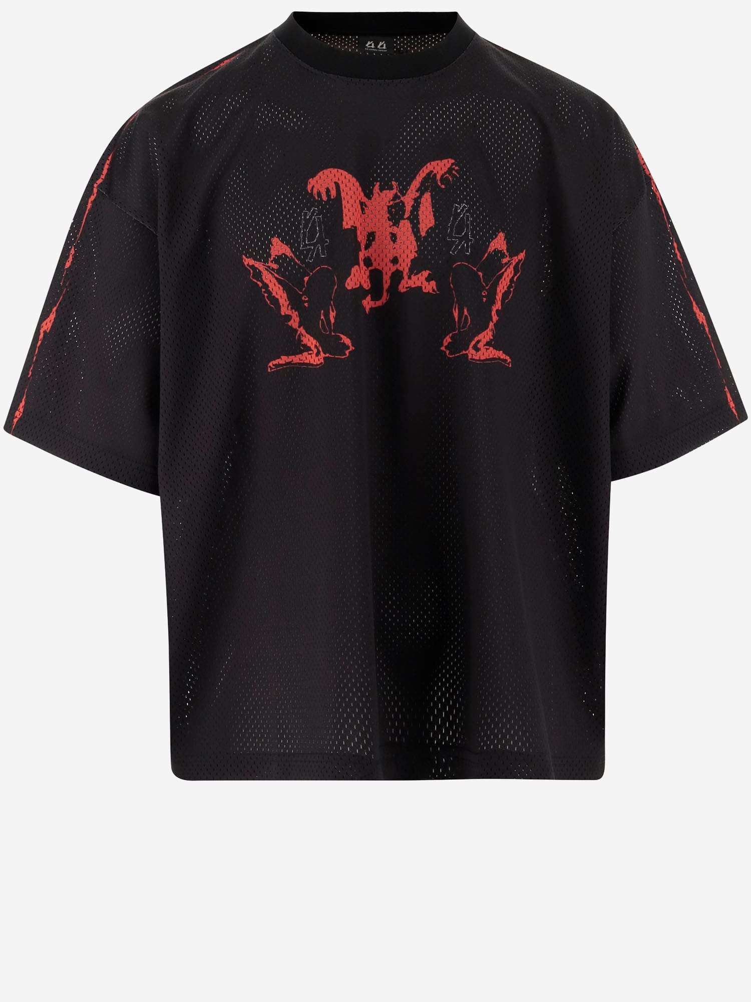 Nylon Soccer T-shirt With Print
