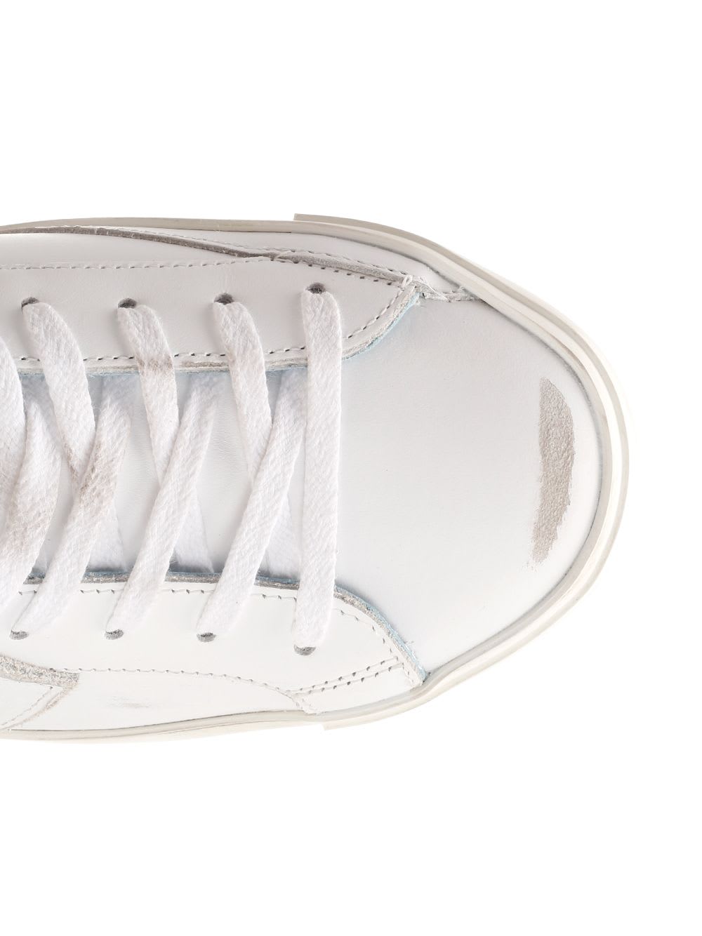 Shop Philippe Model Paris Sneakers In White