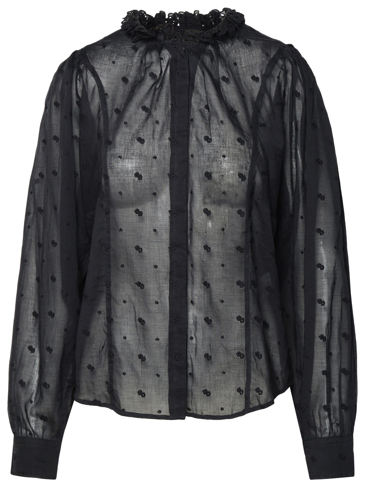 Isabel Marant Étoile Blusa Terzali In Black
