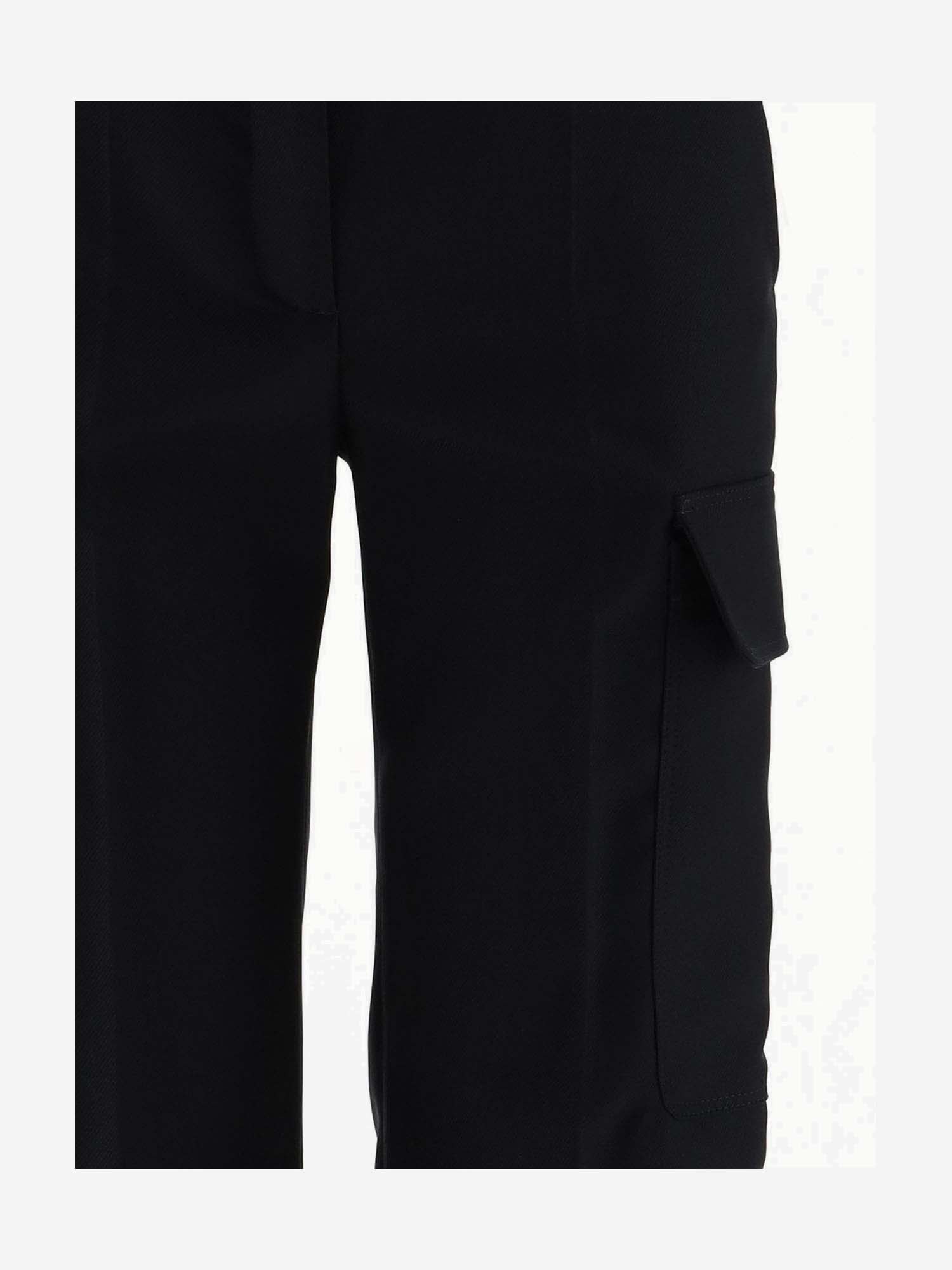 パンツ STELLA MCCARTNEY MIDNIGHT BLUE ALTER MAT CARGO PANT Stella Mccartney Stella Mc Cartney Midnight Blue Alter Mat