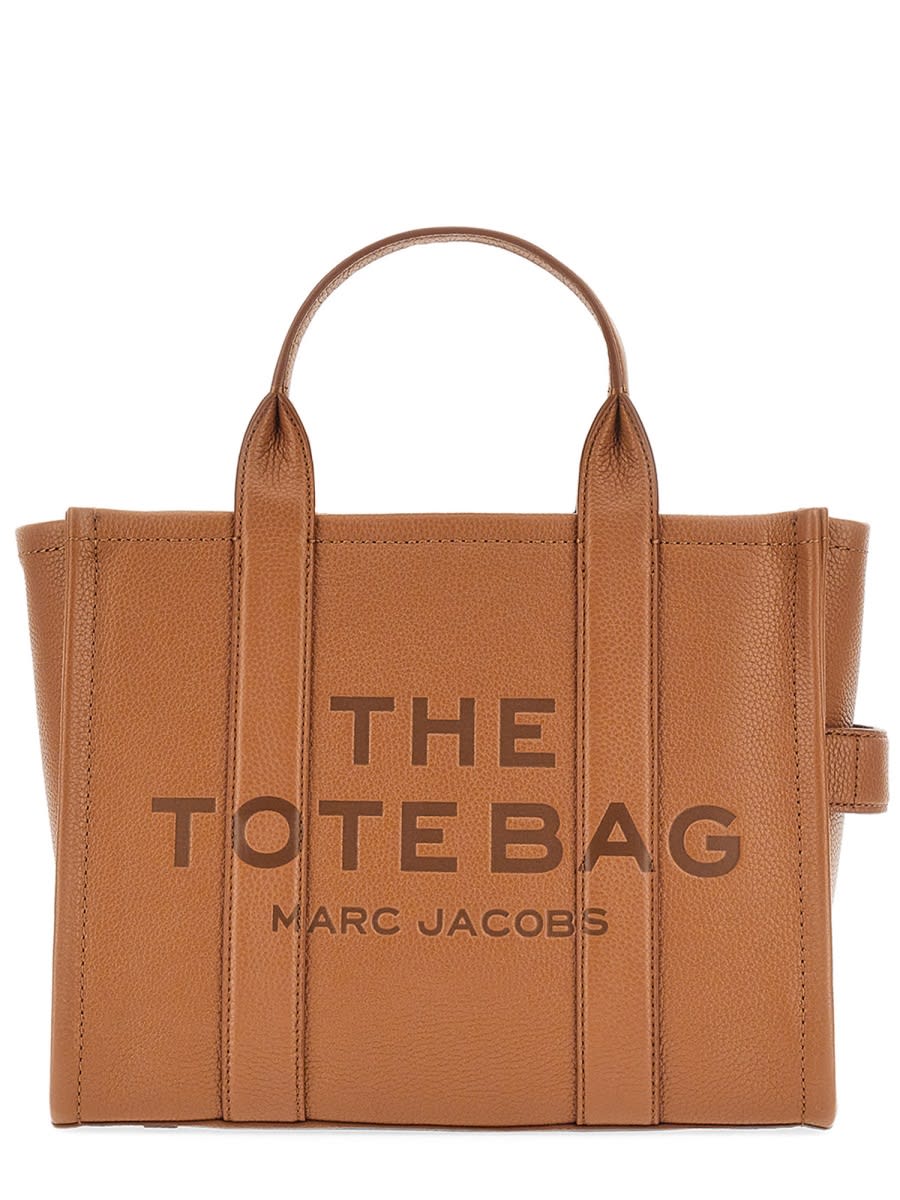 Marc Jacobs The Tote Medium Bag In Sand