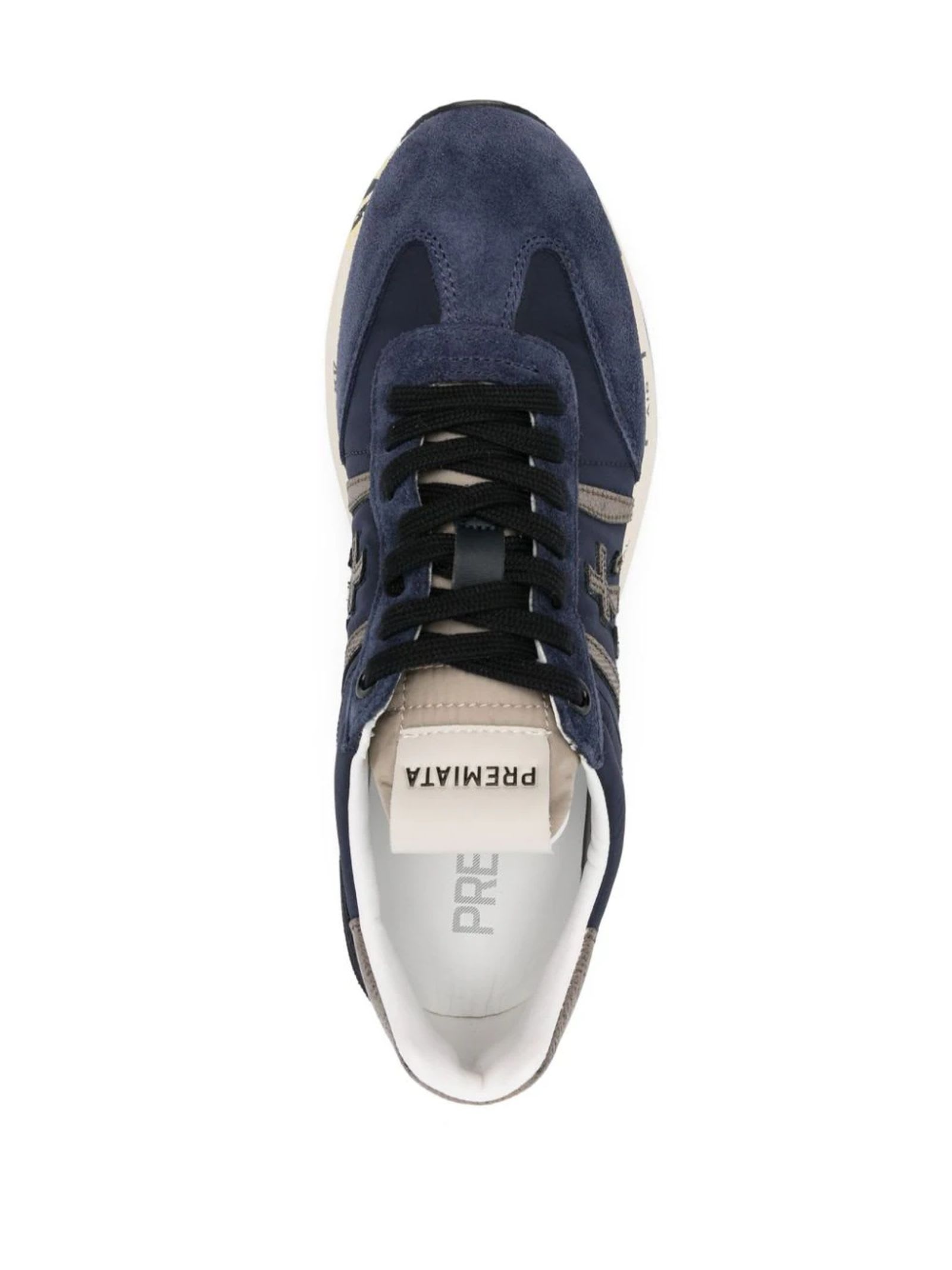 Shop Premiata Blue Conny Sneakers