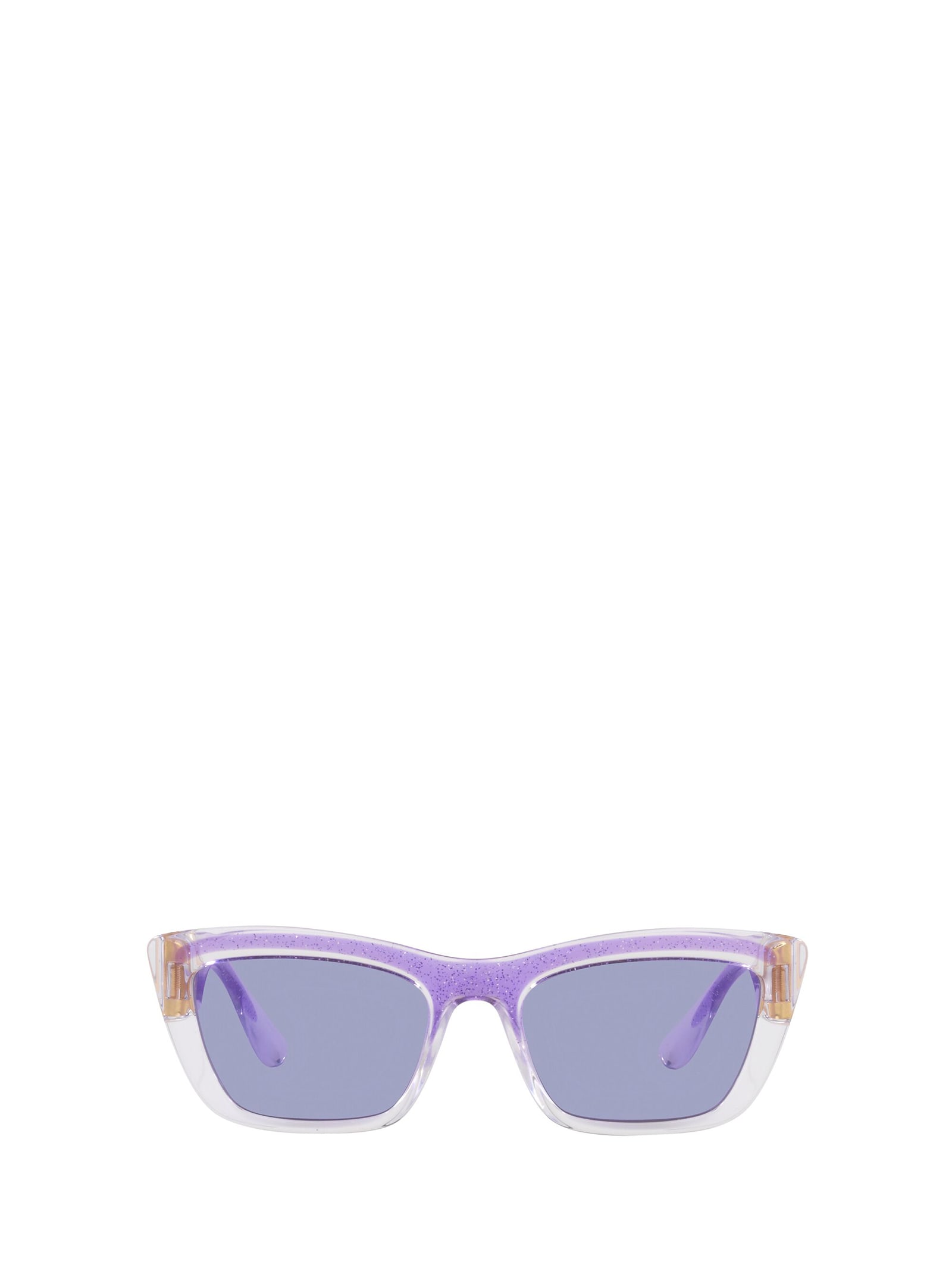 Dolce & Gabbana Eyewear Dg6171 Transparent / Violet Glitter Sunglasses