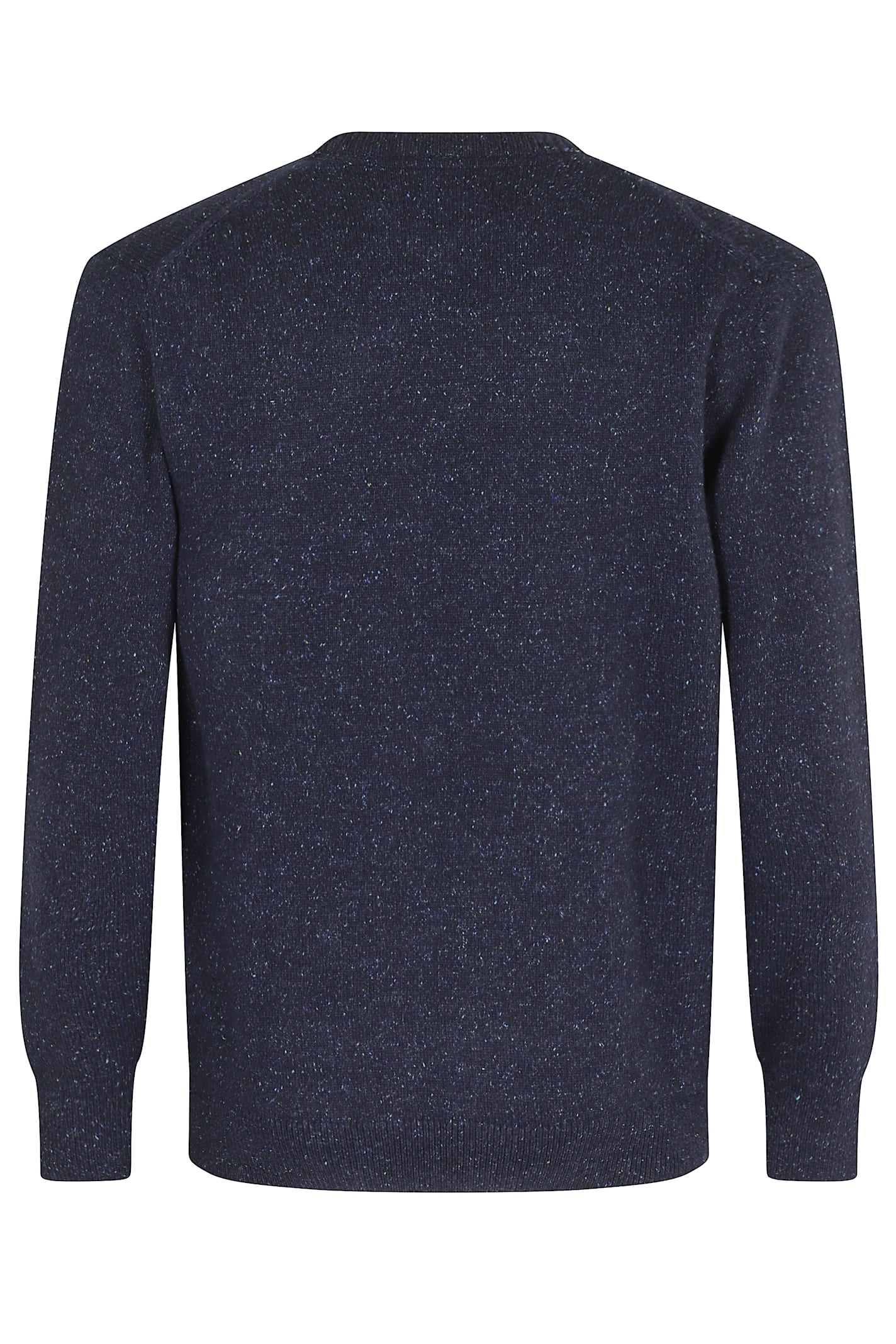 Barbour Tisbury Crewneck Knitted Jumper In Blue