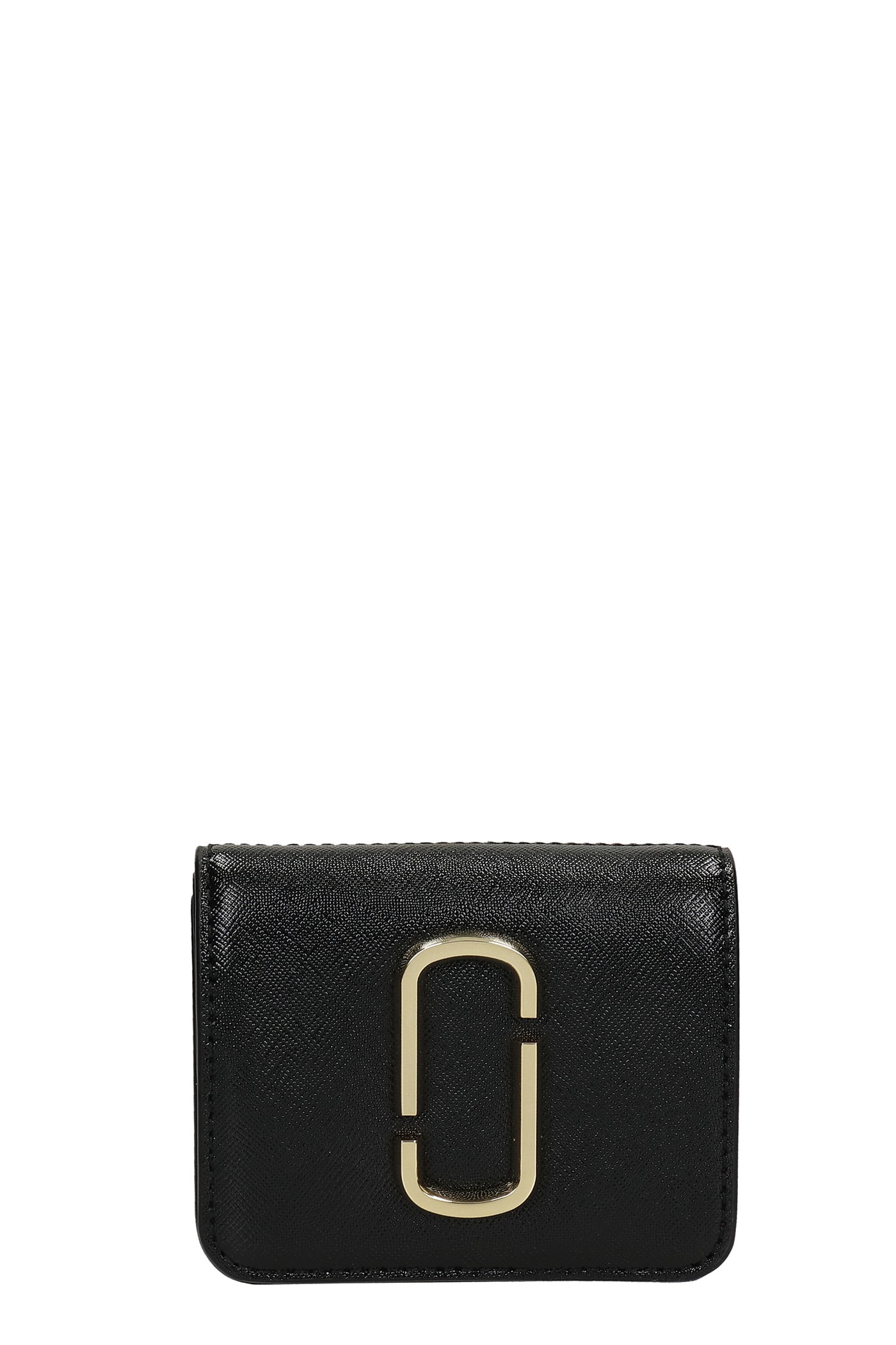 Marc Jacobs New Smal Wallet Wallet In Black Leather