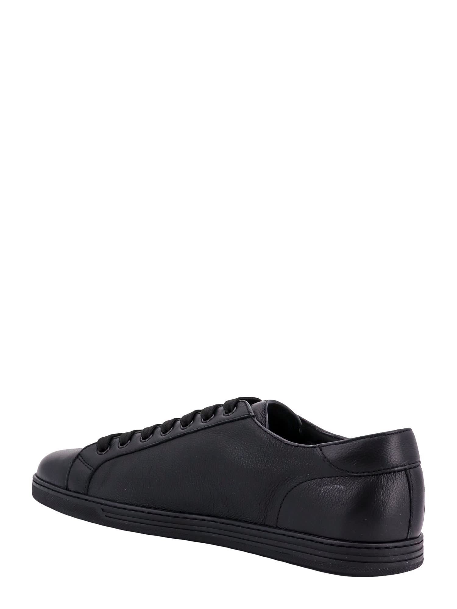 Shop Dolce & Gabbana Saint Tropez Sneakers In Black