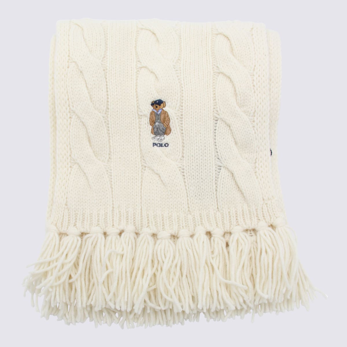Cream Wool Scarves