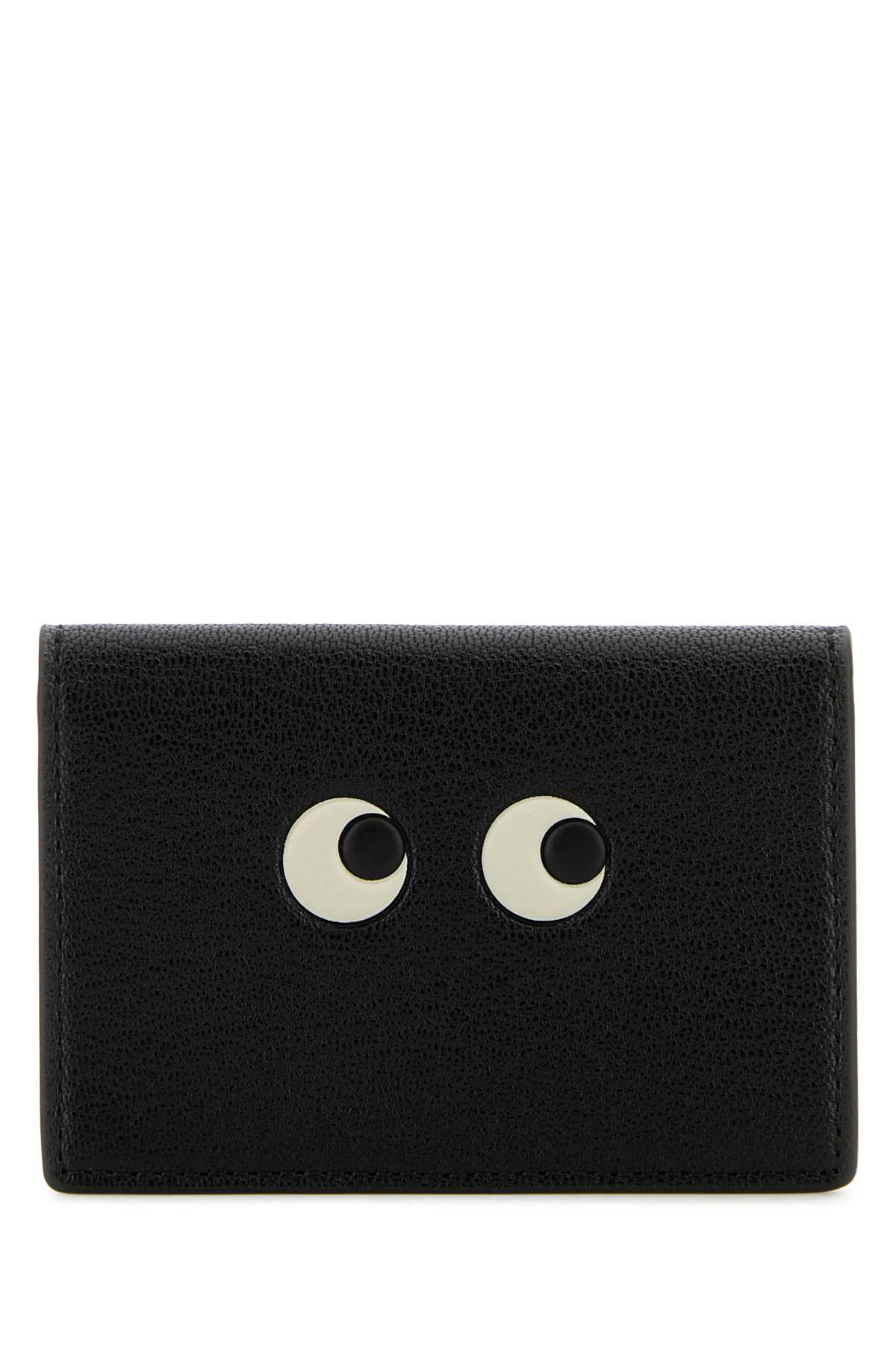 Black Leather Card Holder