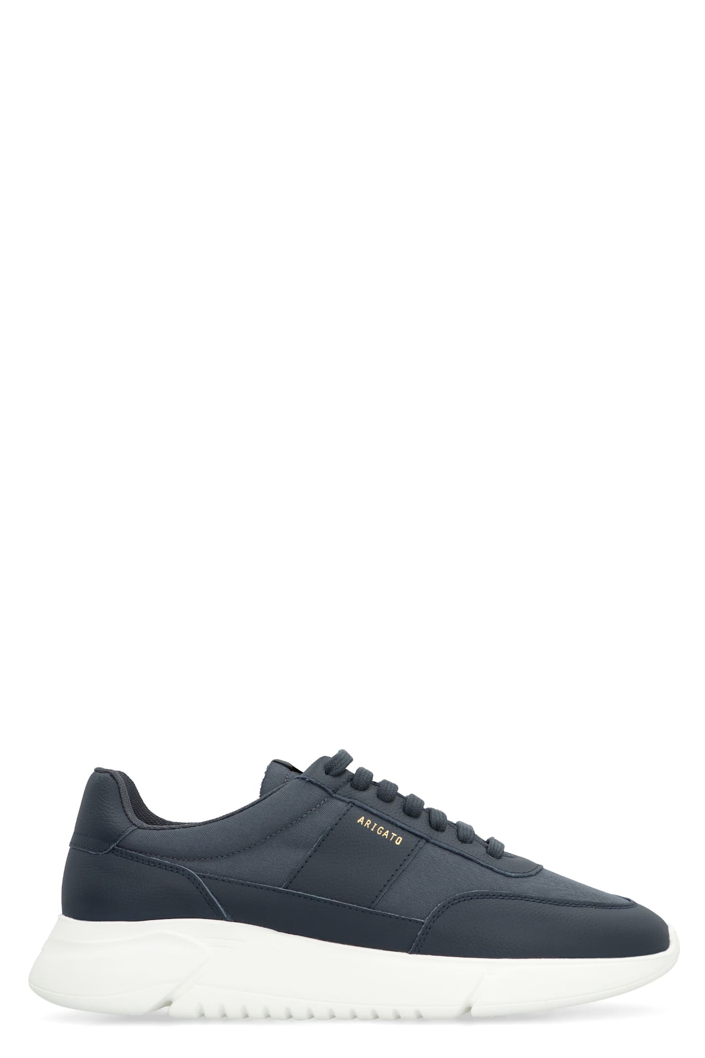 Genesis Vintage Runner Leather And Fabric Low-top Sneakers