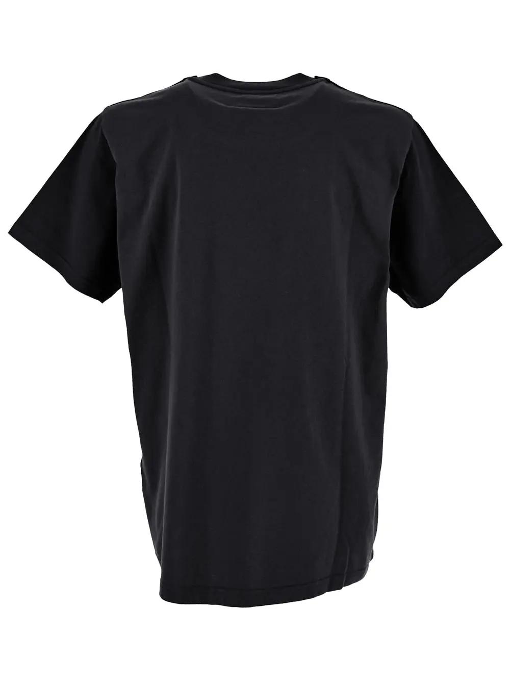 Shop Mm6 Maison Margiela Cotton T-shirt In Black