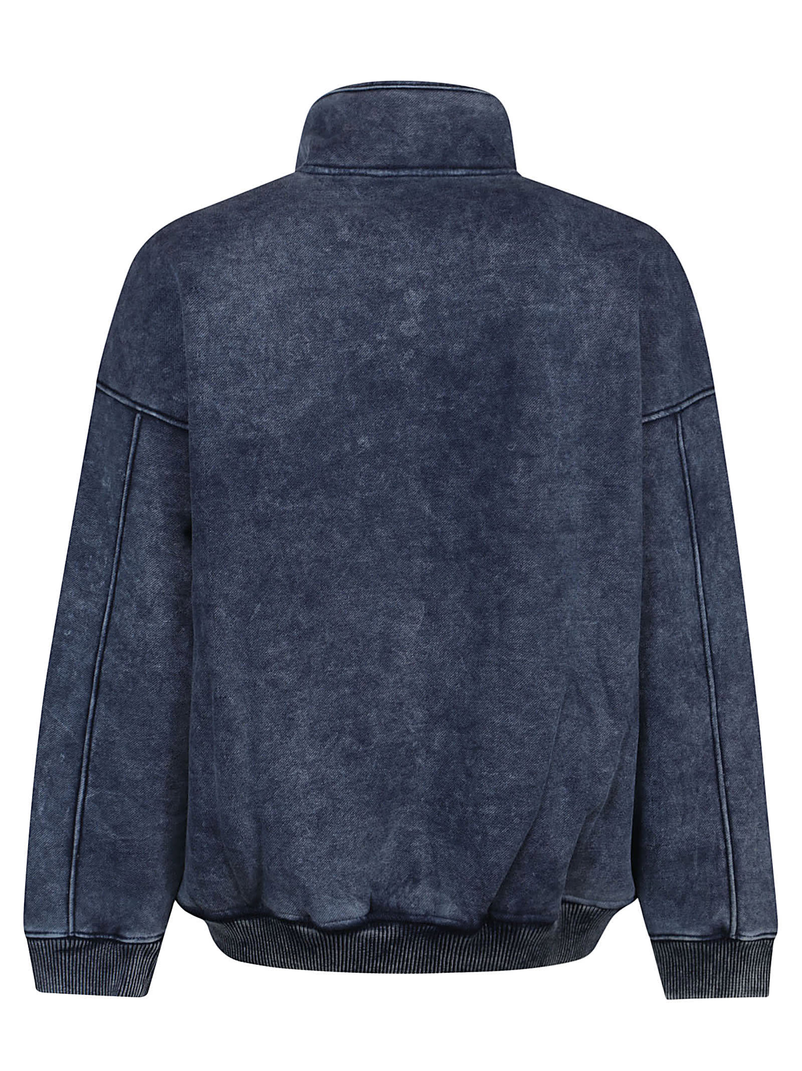 Shop Diesel S-batel Sweatshirt In Blu