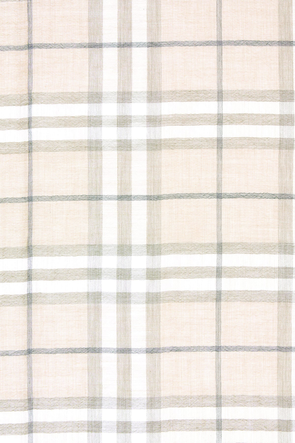 BURBERRY EMBROIDERED COTTON SCARF