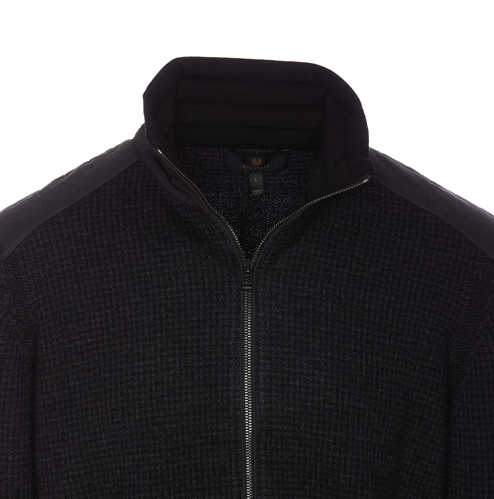 Shop Belstaff Kelby Cardigan In Black