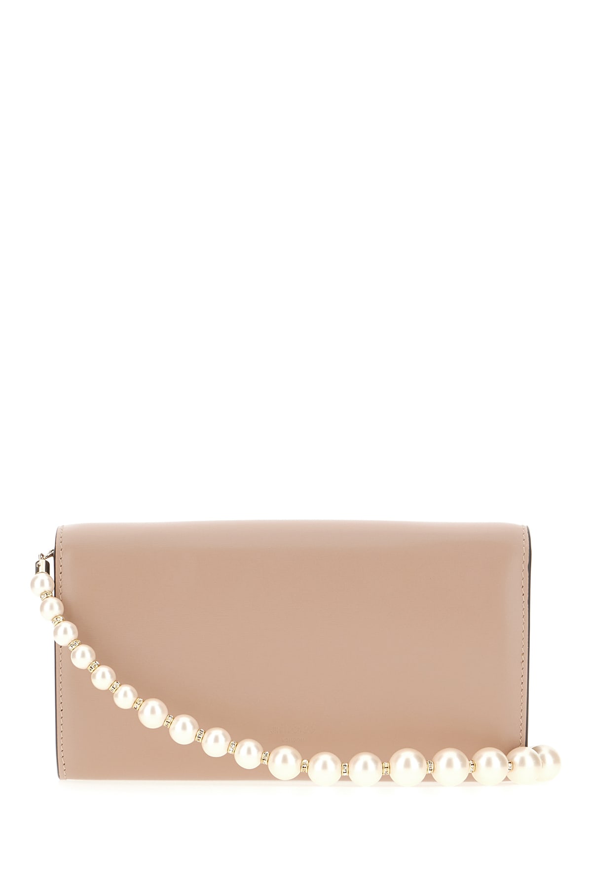 Shop Jimmy Choo Powder Pink Leather Avenue Wallet