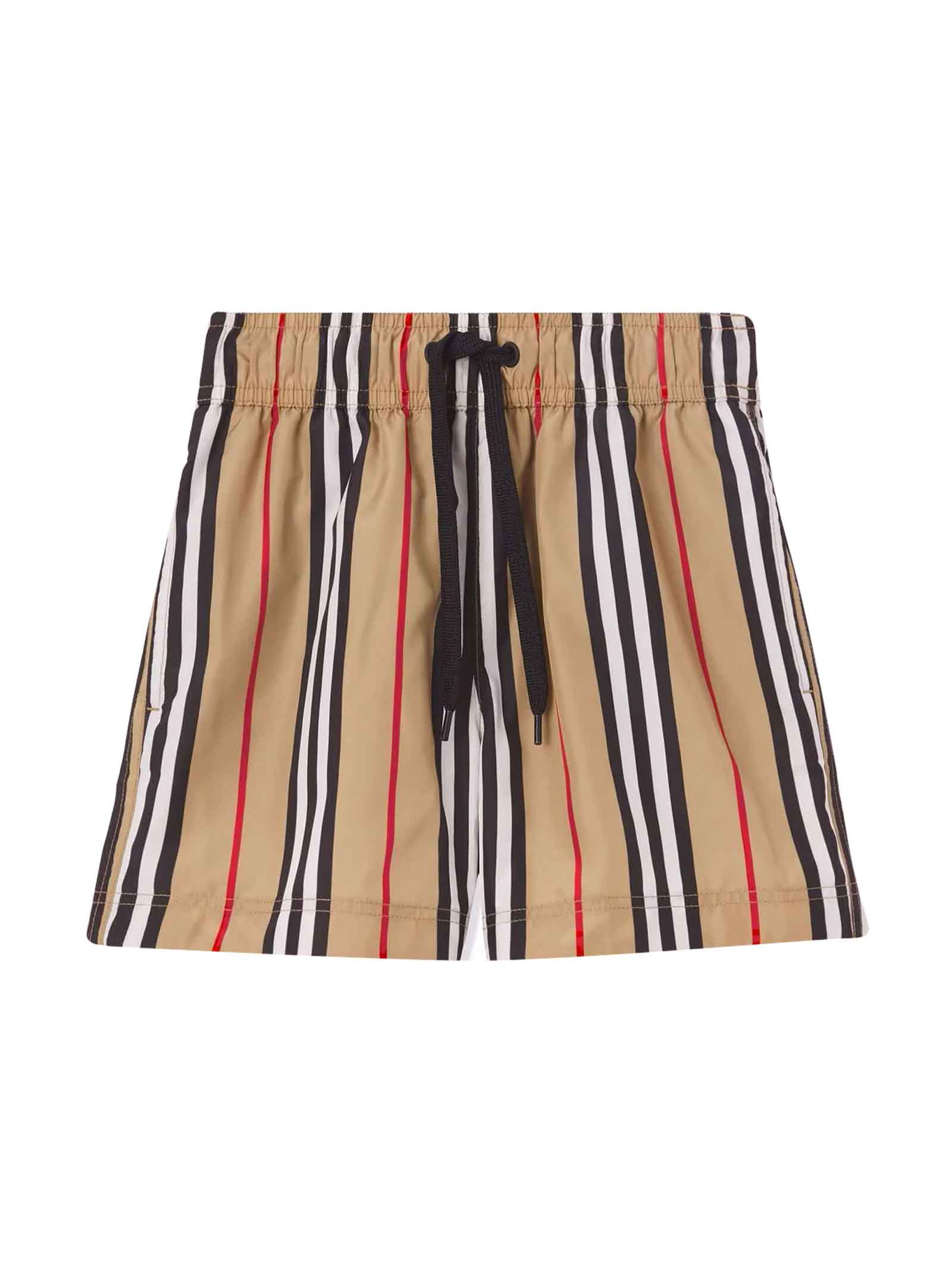 Burberry Striped Swimsuit