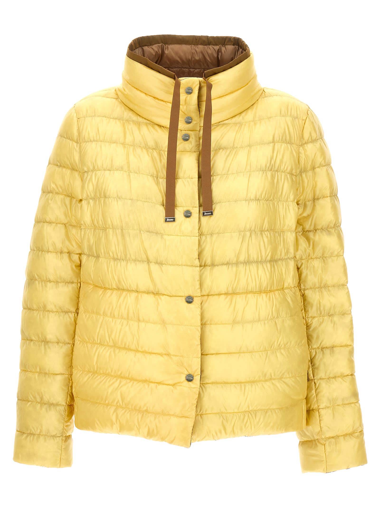 Shop Herno Reversible Down Jacket