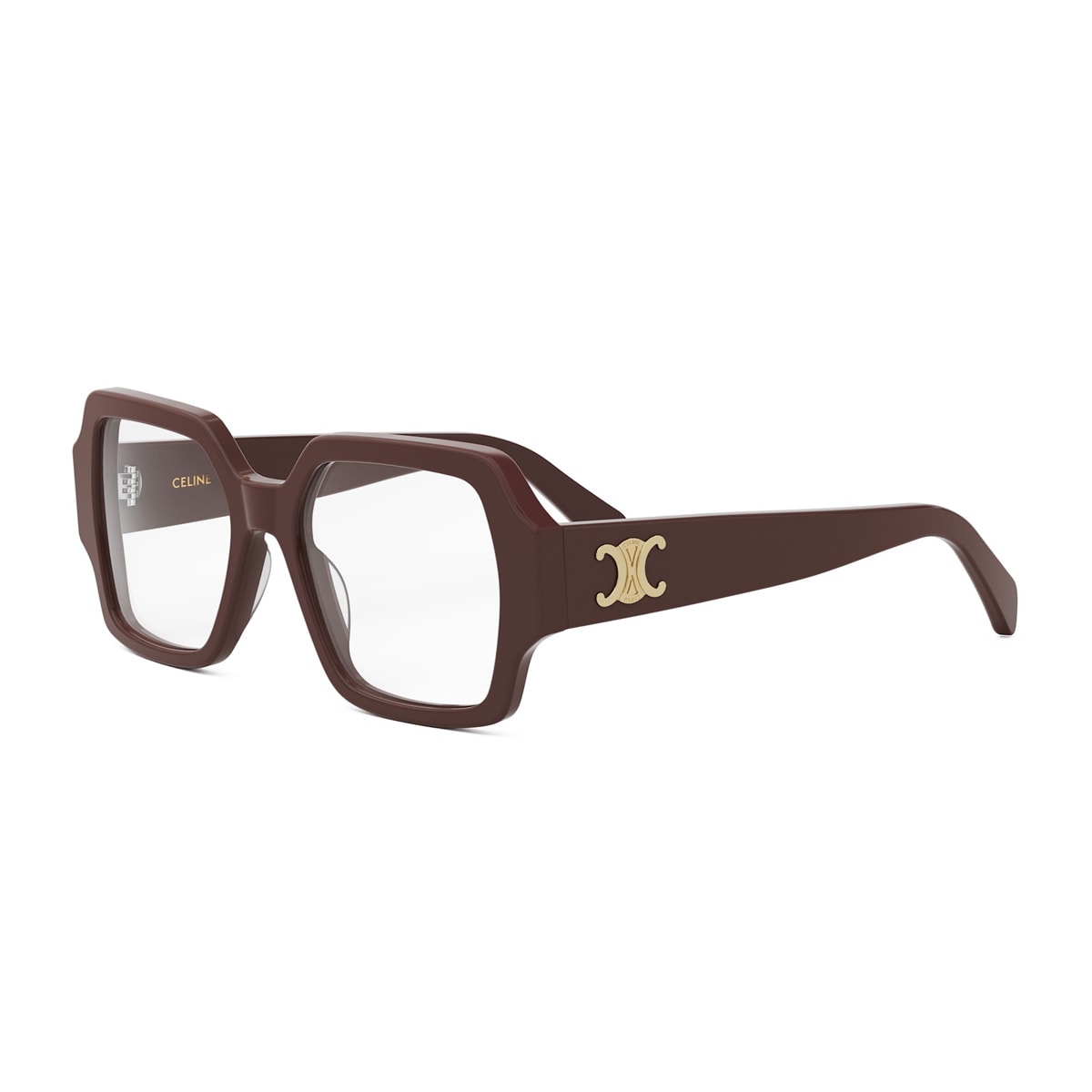 Celine Cl50131i Triomphe 048 Brown Glasses In Brown