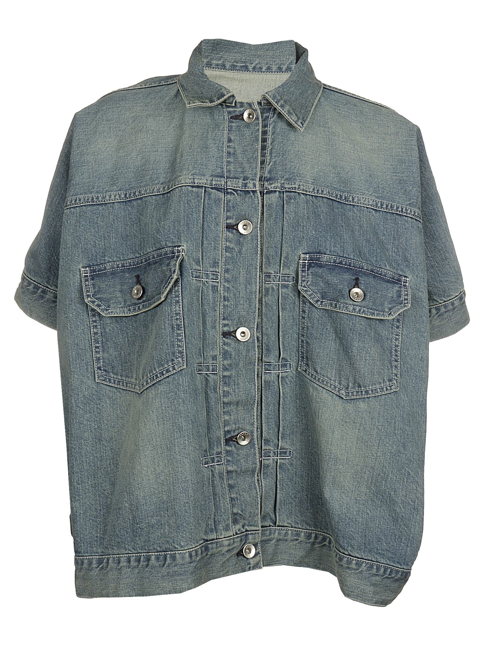 SACAI DENIM SHIRT,11846148