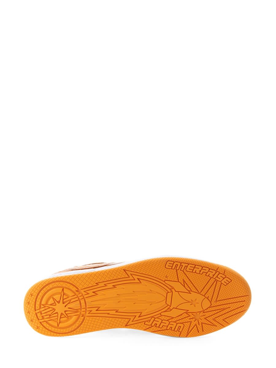 Enterprise Japan Orange Rocket Sneakers In Multicolour