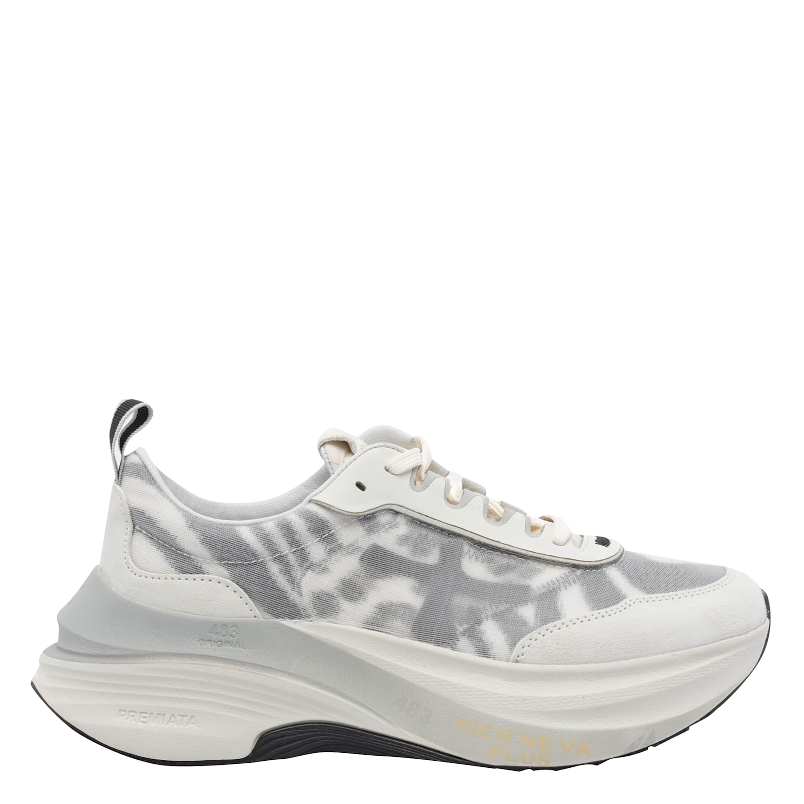 Premiata Hill Sneakers In White